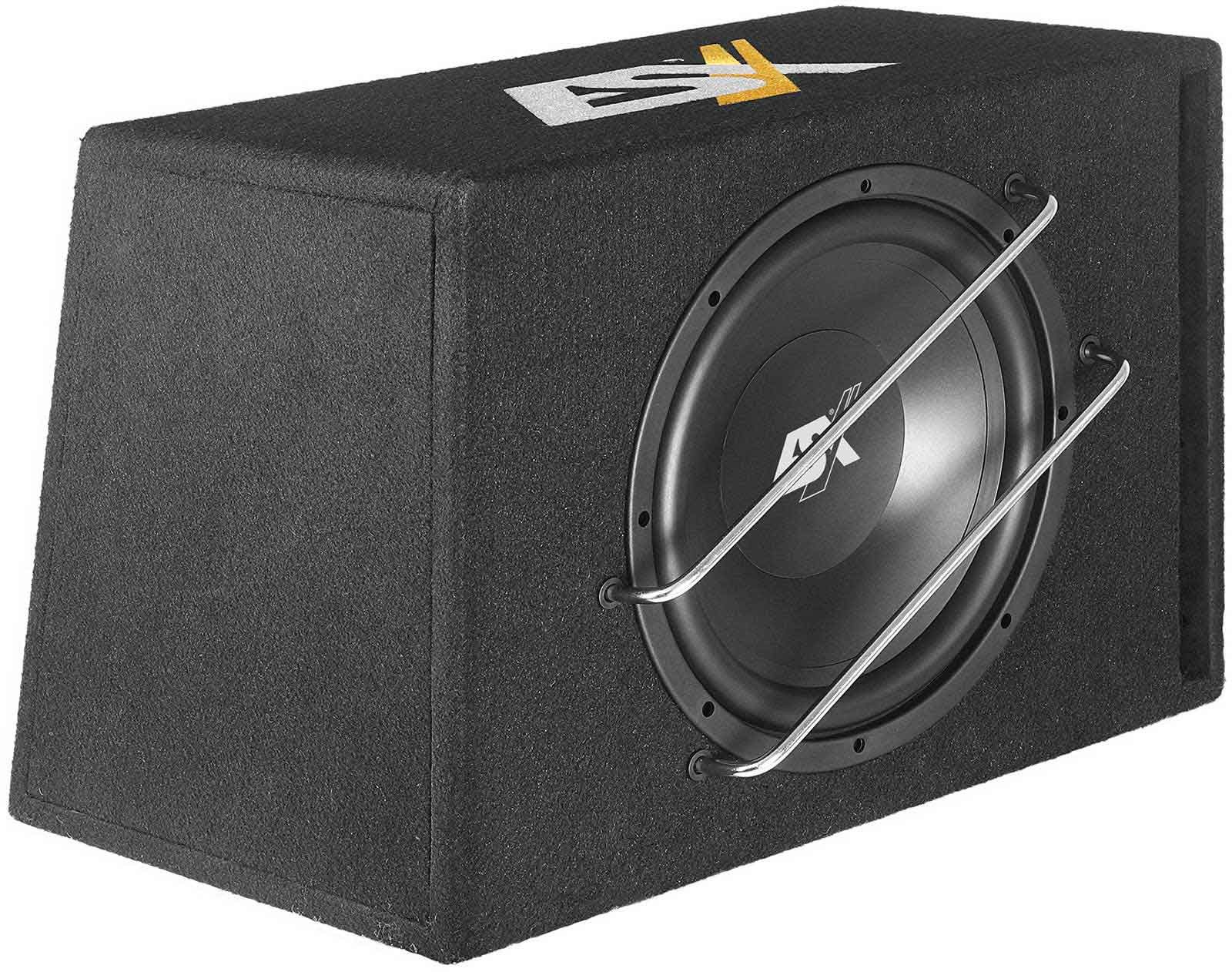 ESX ESX HORIZON HXB12R Bassreflex Subwooferkiste 30 cm Audio- & Video-Kabel