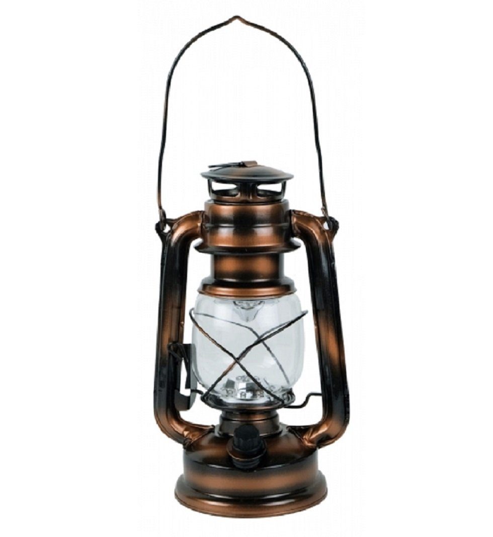 Linoows Windlicht Sturmlaterne, LED Gartenlaterne, Camping Lampe 24 cm (1x)