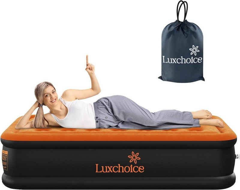 Luxchoice Luftmatratze, Luftmatratze mit integrierter aufblasbare matratze für heimgebrauch