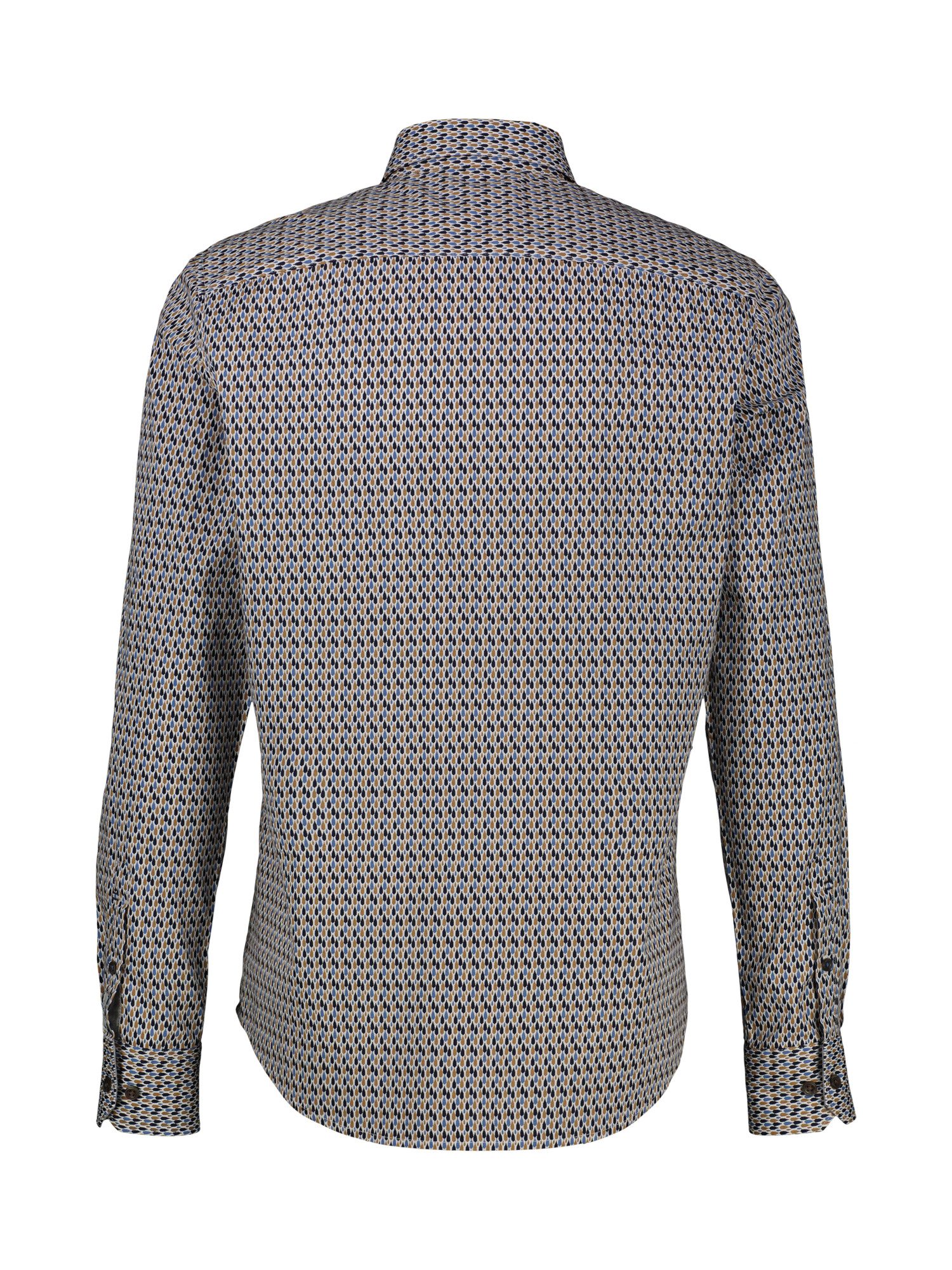 LERROS Langarmhemd LERROS Poplinhemd mit Stretchanteil