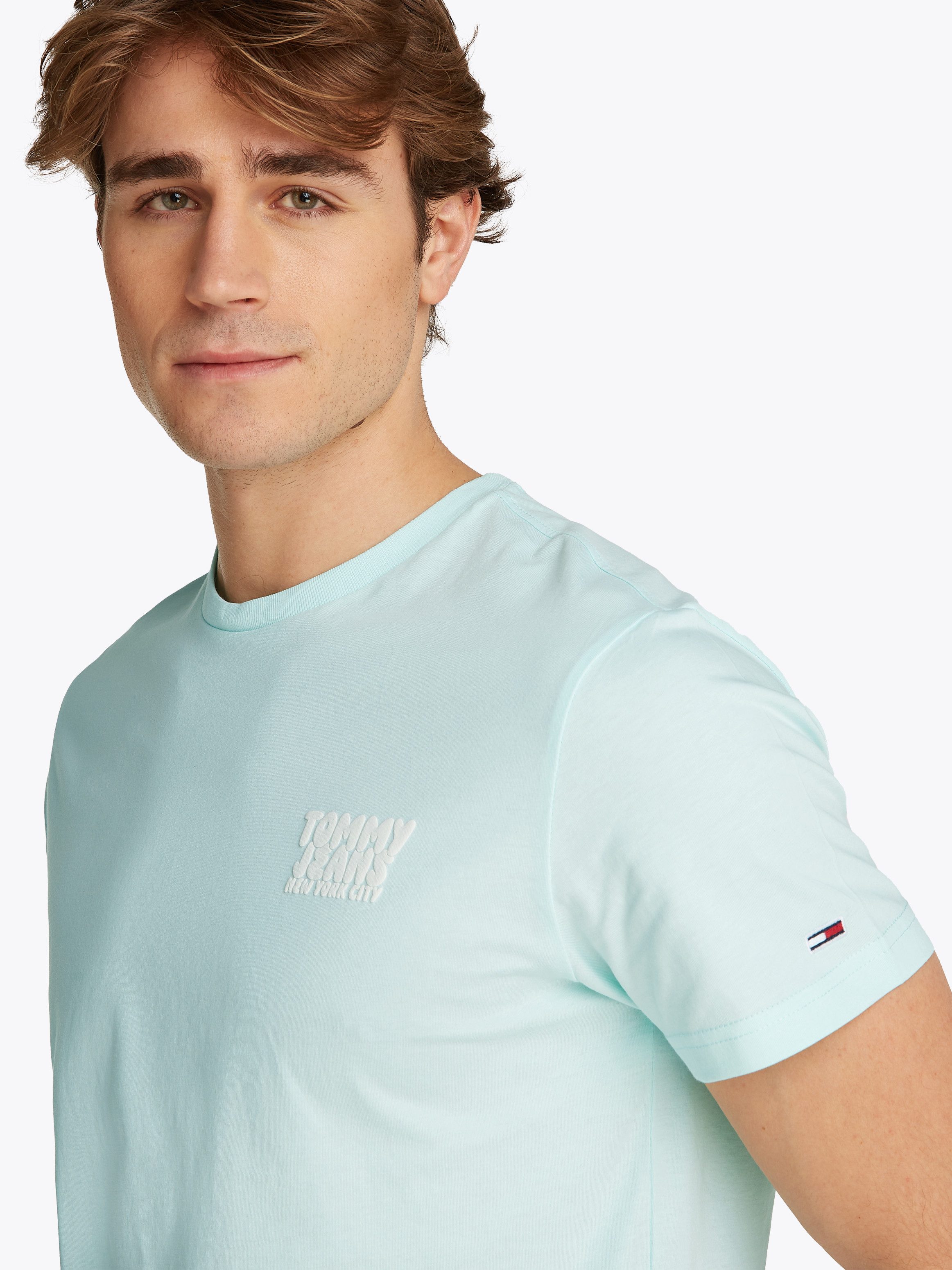 Tommy Jeans T-Shirt TJM SLIM BUBBLE günstig online kaufen