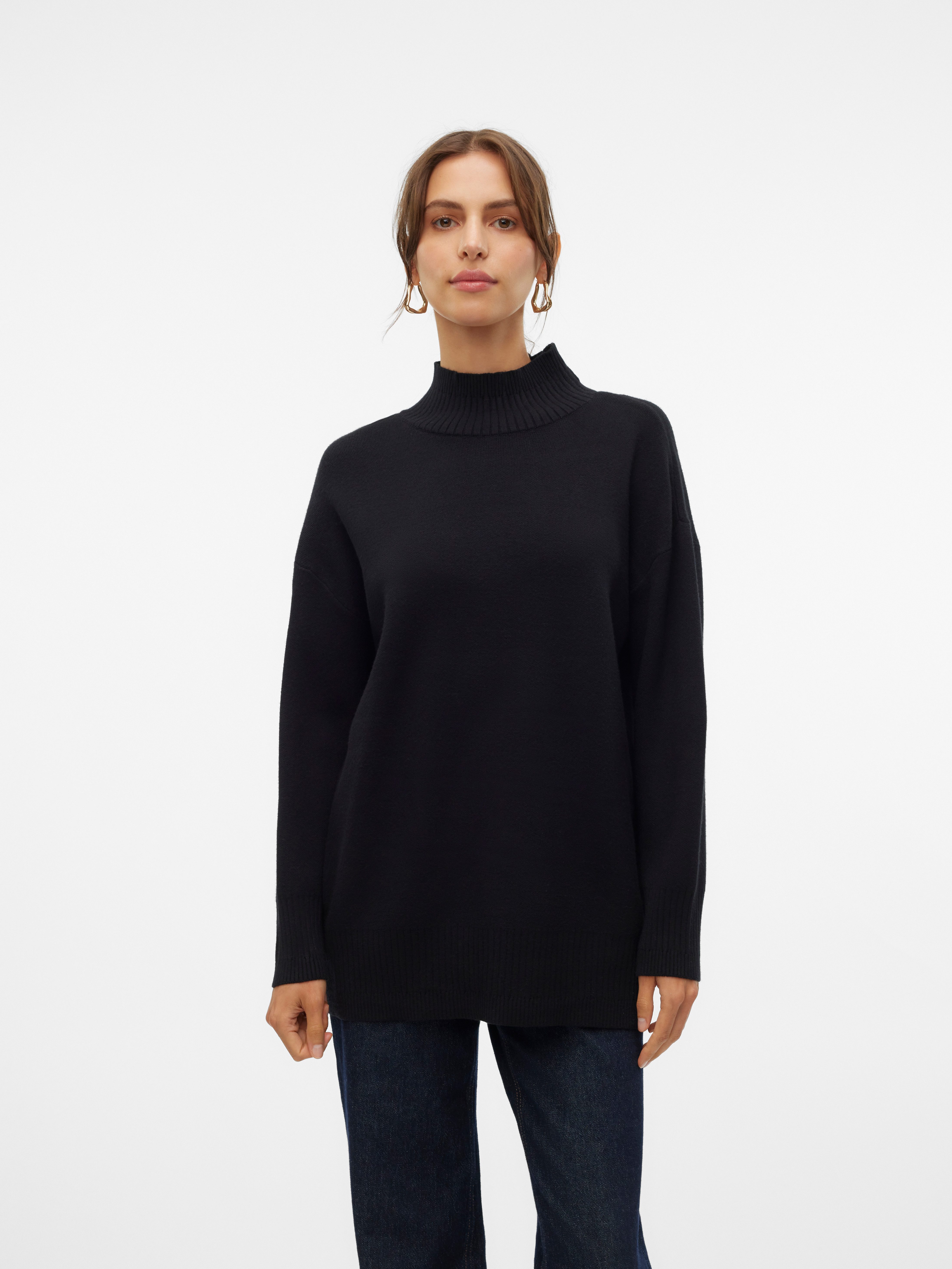 Vero Moda Strickpullover VMGOLD LS HIGHNECK günstig online kaufen