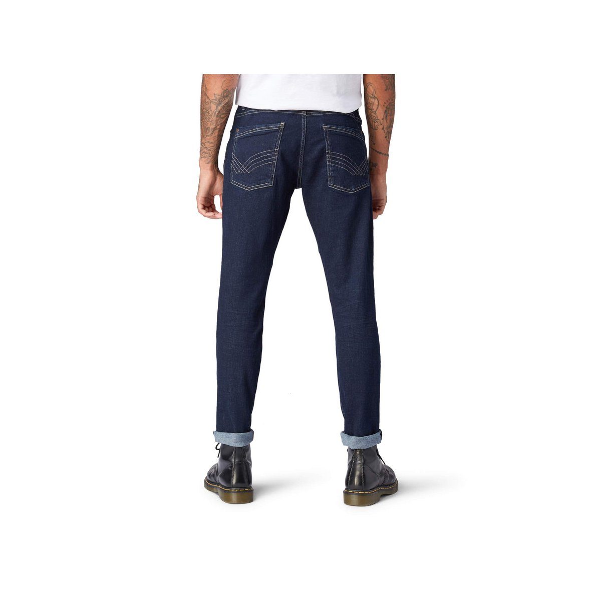 TOM TAILOR Straight-Jeans uni (1-tlg) regular