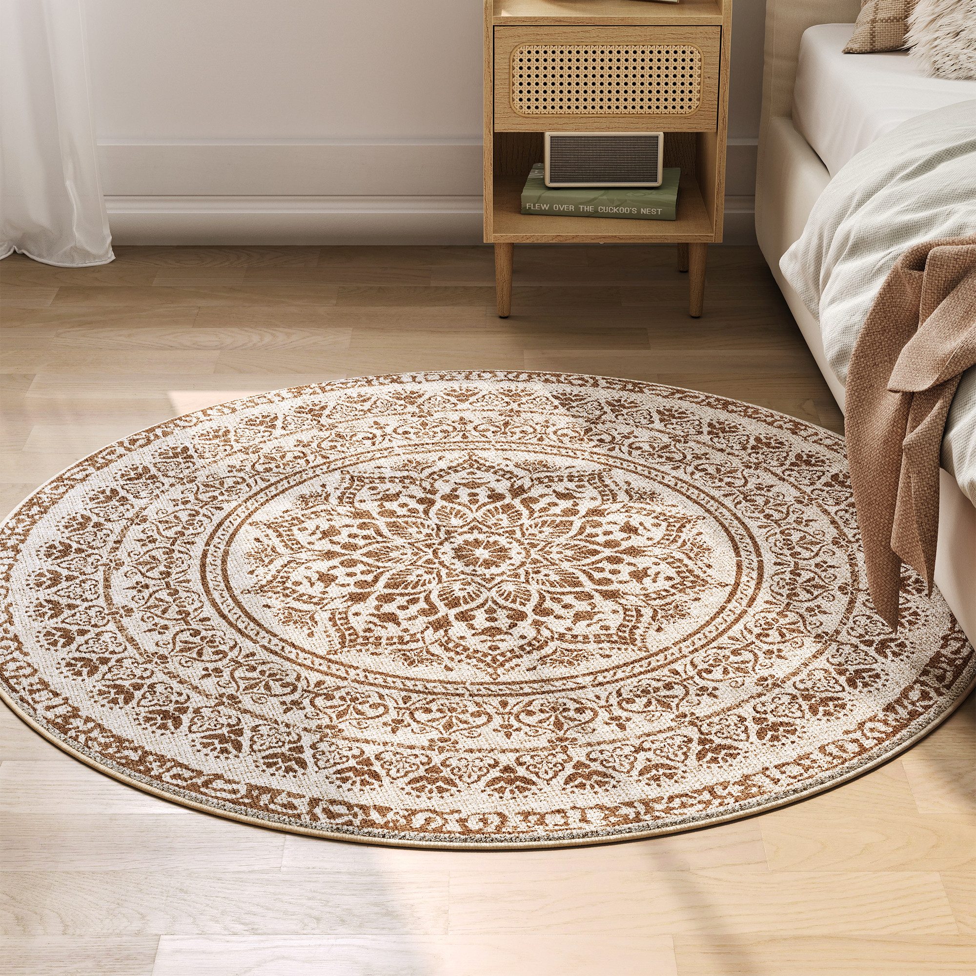SONGMICS HOME Teppich, Wohnzimmerteppich, rutschfester Teppich, günstig online kaufen
