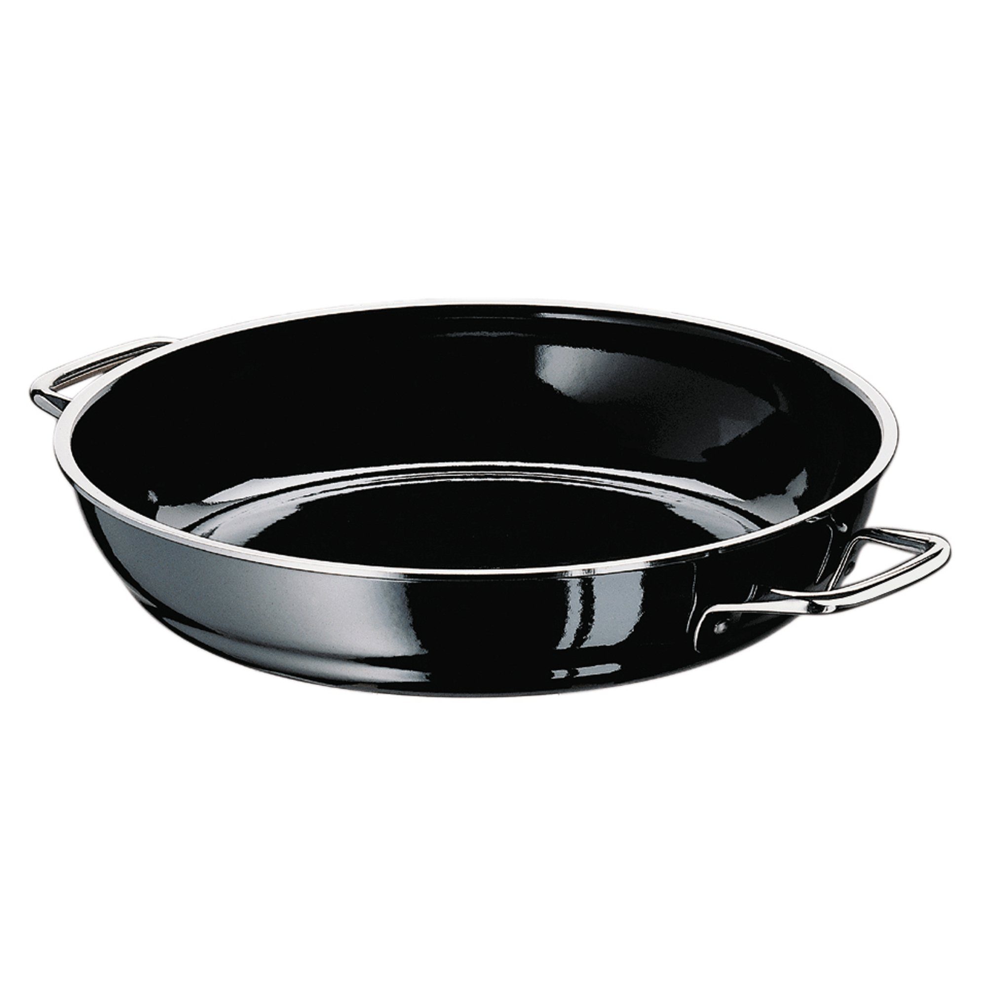 Silit Bräter Silit Silargan® Professional Servierpfanne, 24 cm, Black, Silargan (1-tlg., 1x Schmorpfanne 24 cm (Höhe 5,7 cm, Volumen 2,2l), Professional