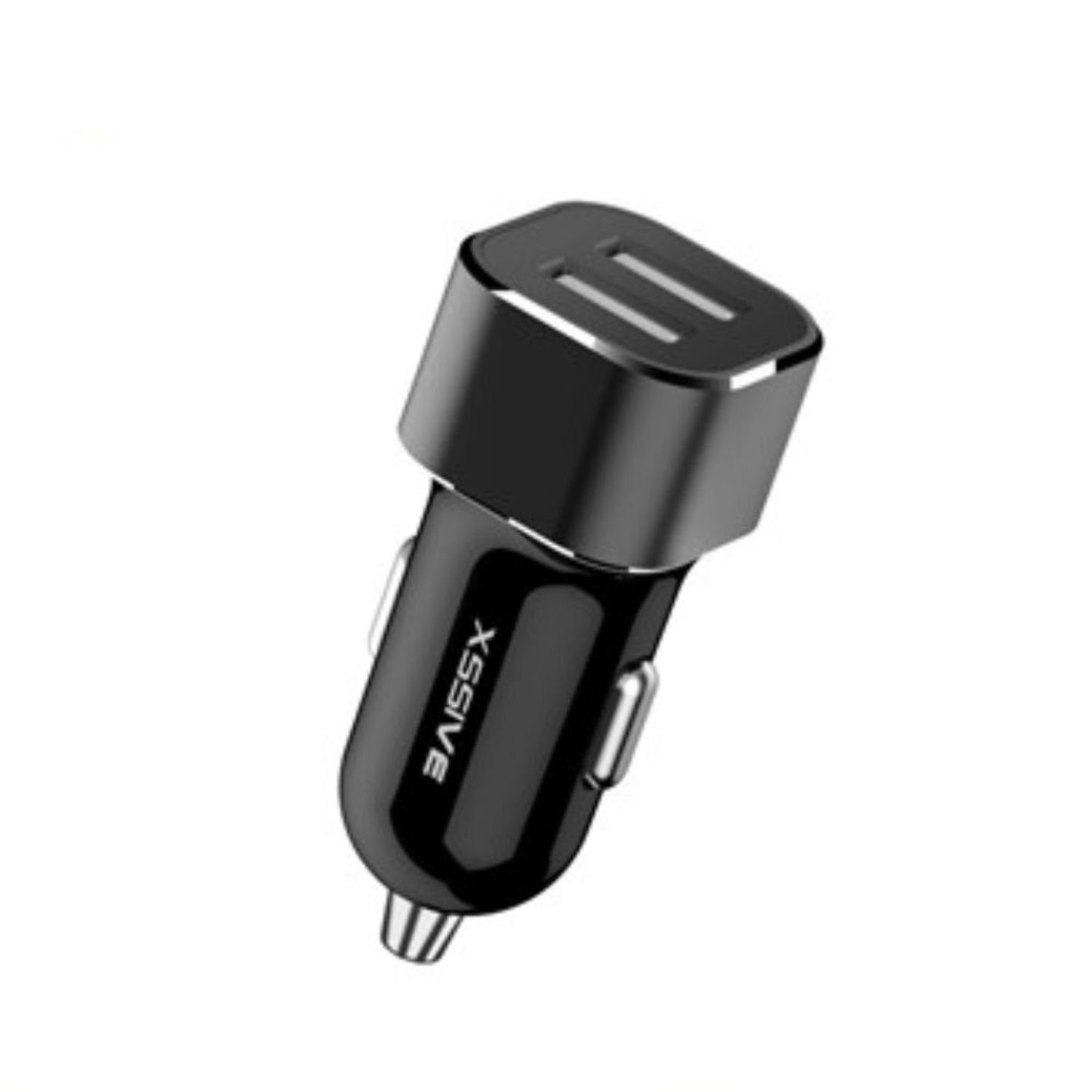 Dual Kfz Autoladegerät Zigarettenzünder USB Kabel Type-C 2.4A 1m USB-Ladegerät