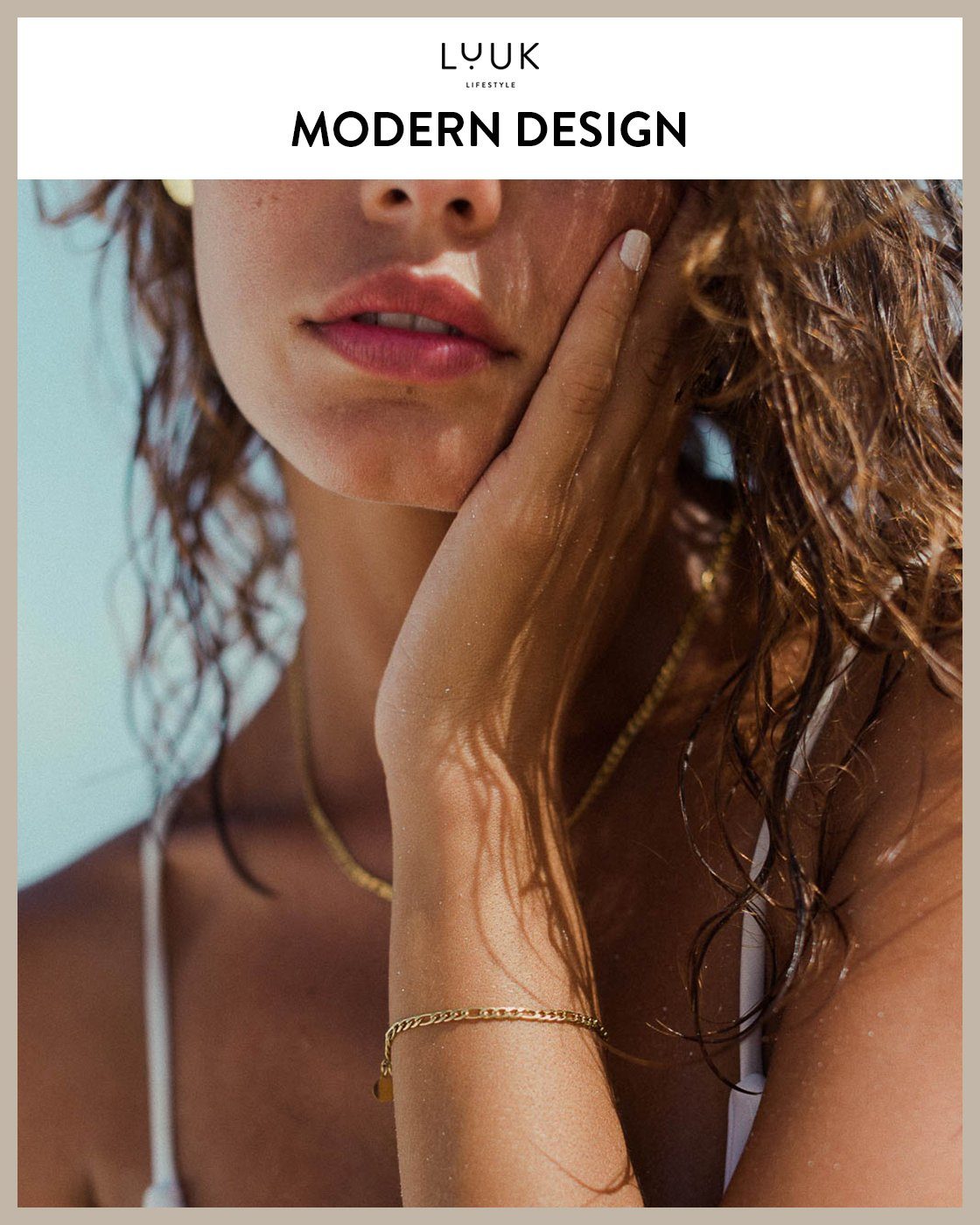 LUUK LIFESTYLE Armband Plain, mit toller Schmuckbox