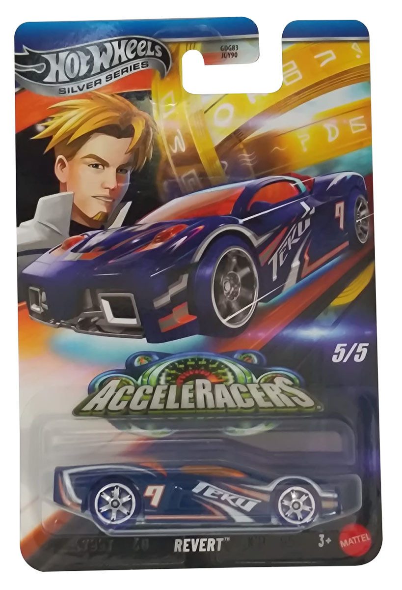 Hot Wheels Spielzeug-Auto Hot Wheels Silver Series - Revert - AcceleRacers Actioncars Sportwagen
