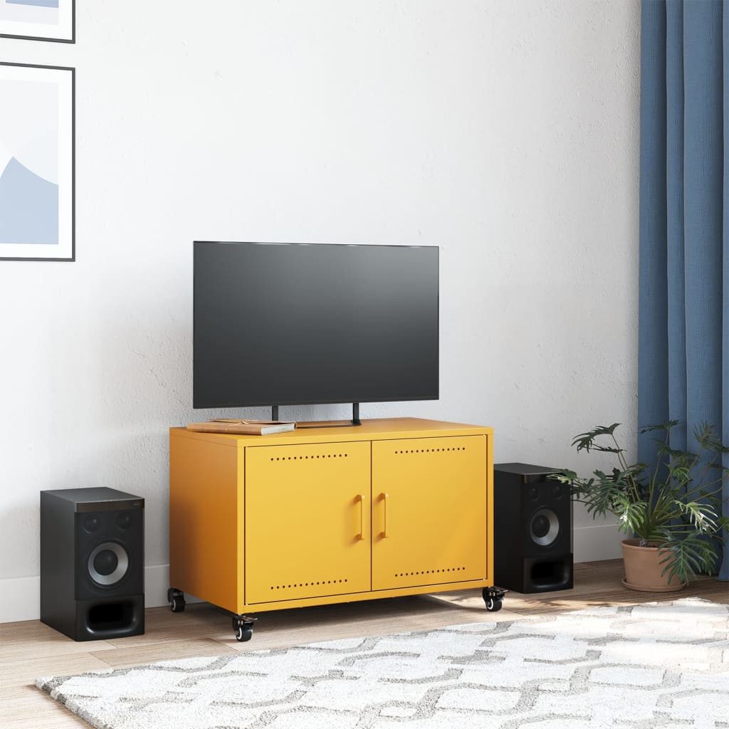 vidaXL TV-Schrank TV-Schrank Senfgelb 68x39x43,5 cm günstig online kaufen