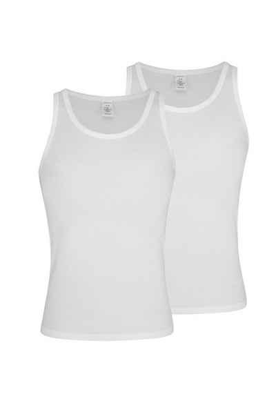 Ammann Unterhemd 2er Pack Cotton & More (Spar-Set, 2-St) Unterhemd / Tanktop - Klassische Schnittform, Angenehm auf der Haut