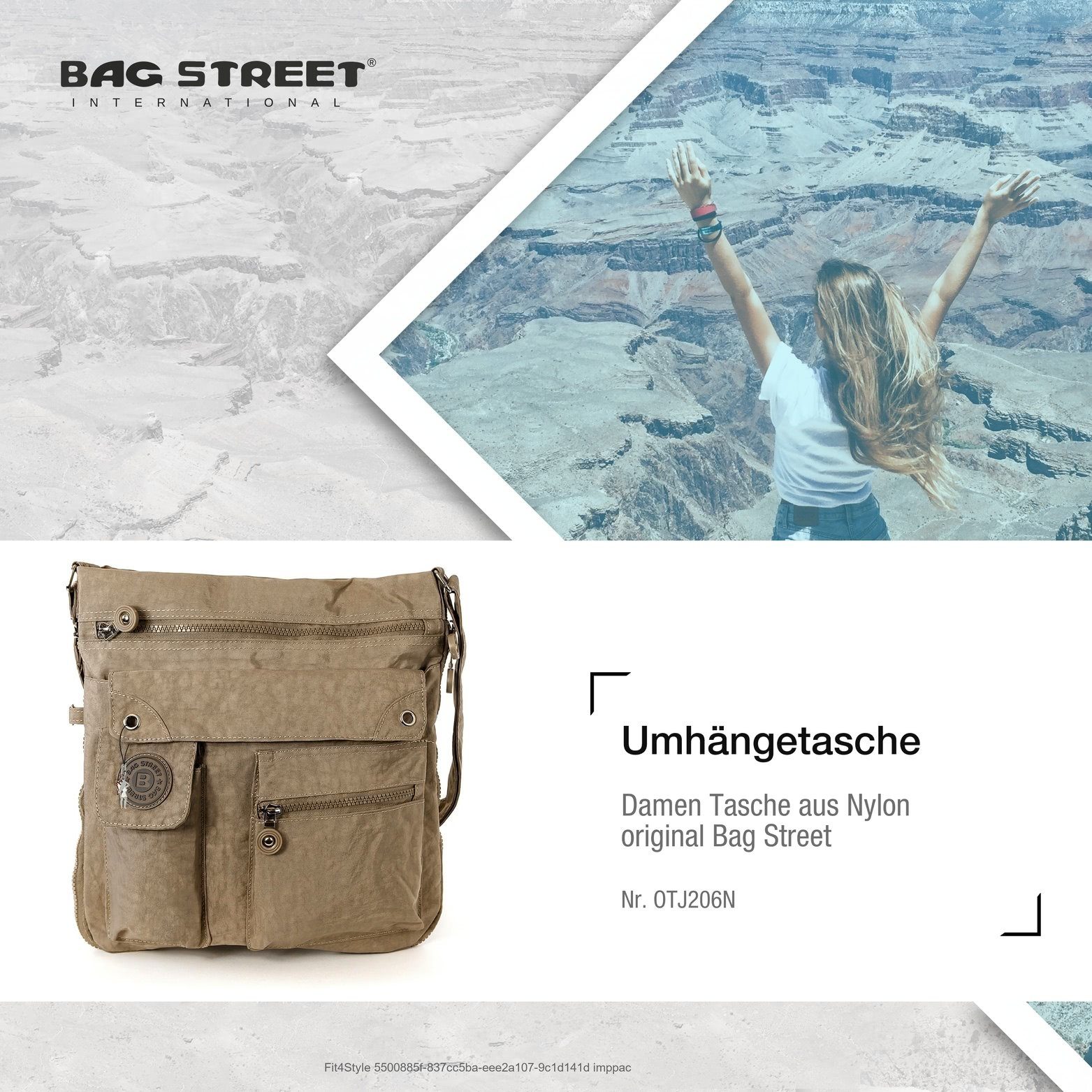 BAG STREET Umhängetasche Bag Street Nylon günstig online kaufen