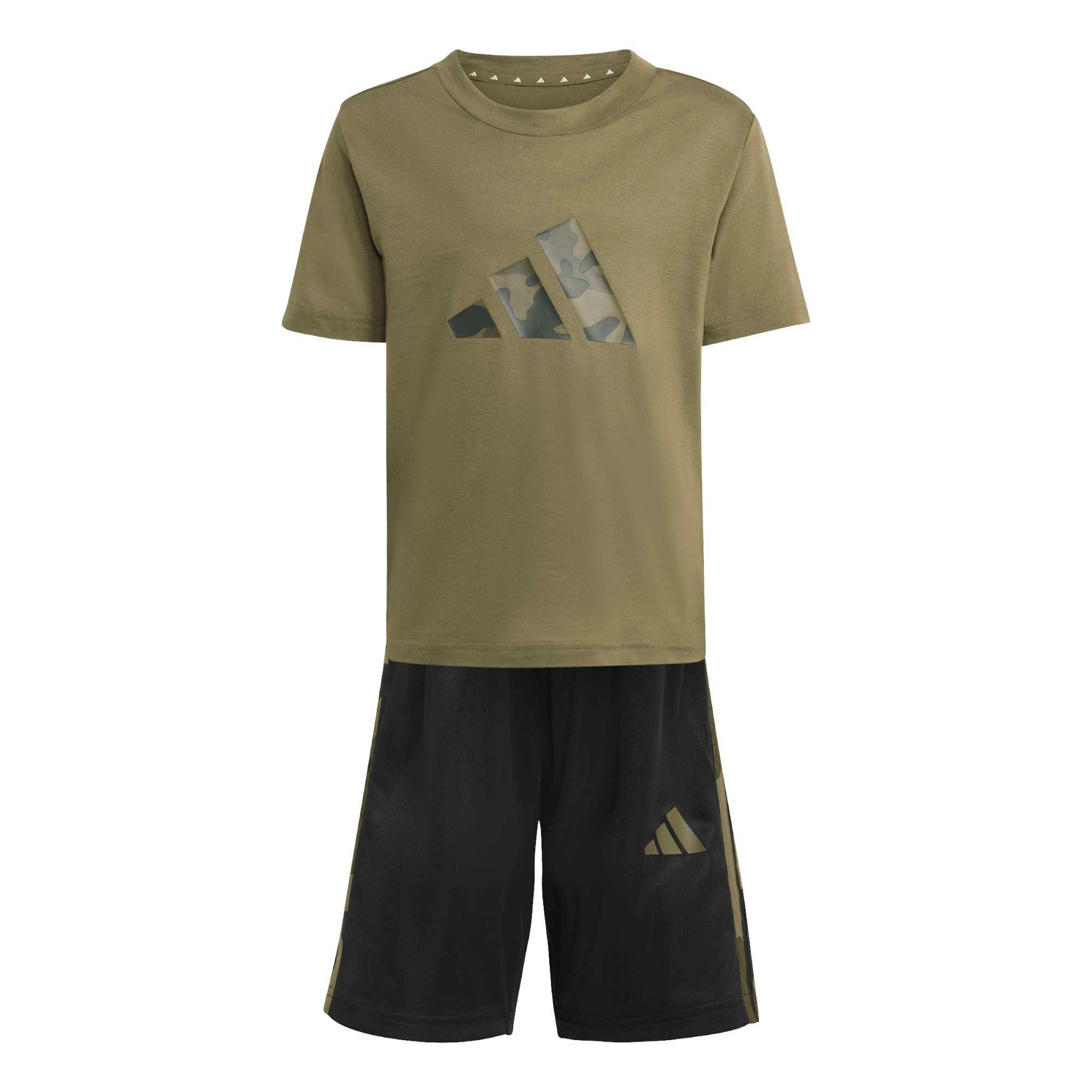 adidas Performance T-Shirt adidas Kinder Set Train Essentials Camo Print