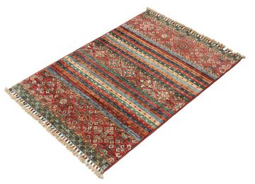 Orientteppich Arijana Shaal 79x115 Handgeknüpfter Orientteppich, Nain Trading, rechteckig, Höhe: 5 mm