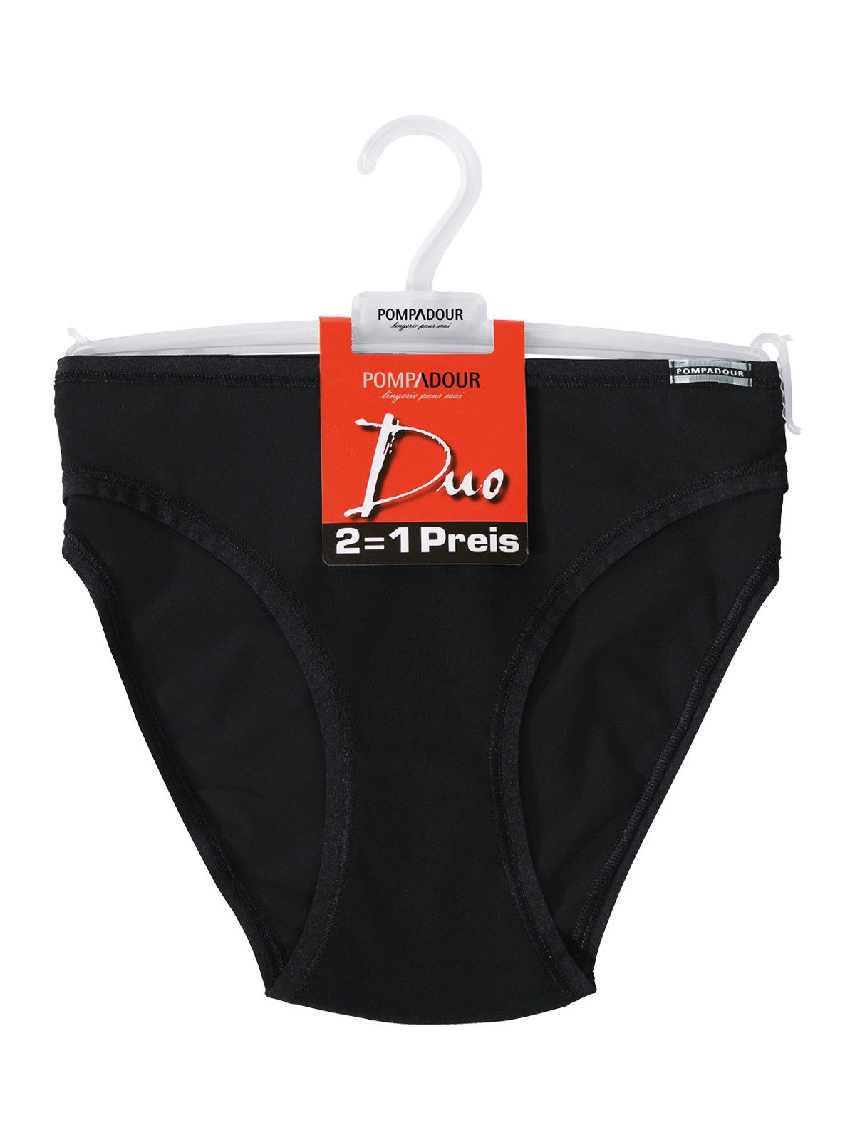 Pompadour Bikinislip 6er Pack Damen Bikinislip DUO (Packung, 6-St) - günstig online kaufen