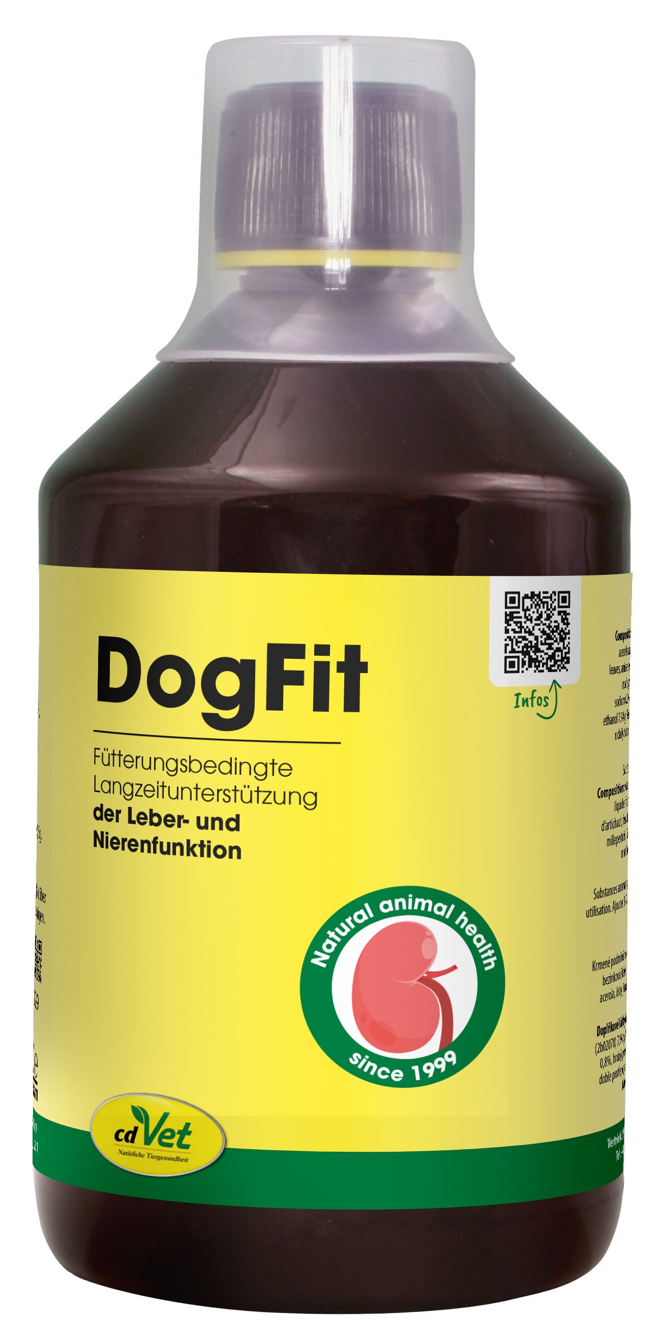 cdVet DogFit, Ergänzungsfutter für: Hunde, Leber- und Nierenfunktion