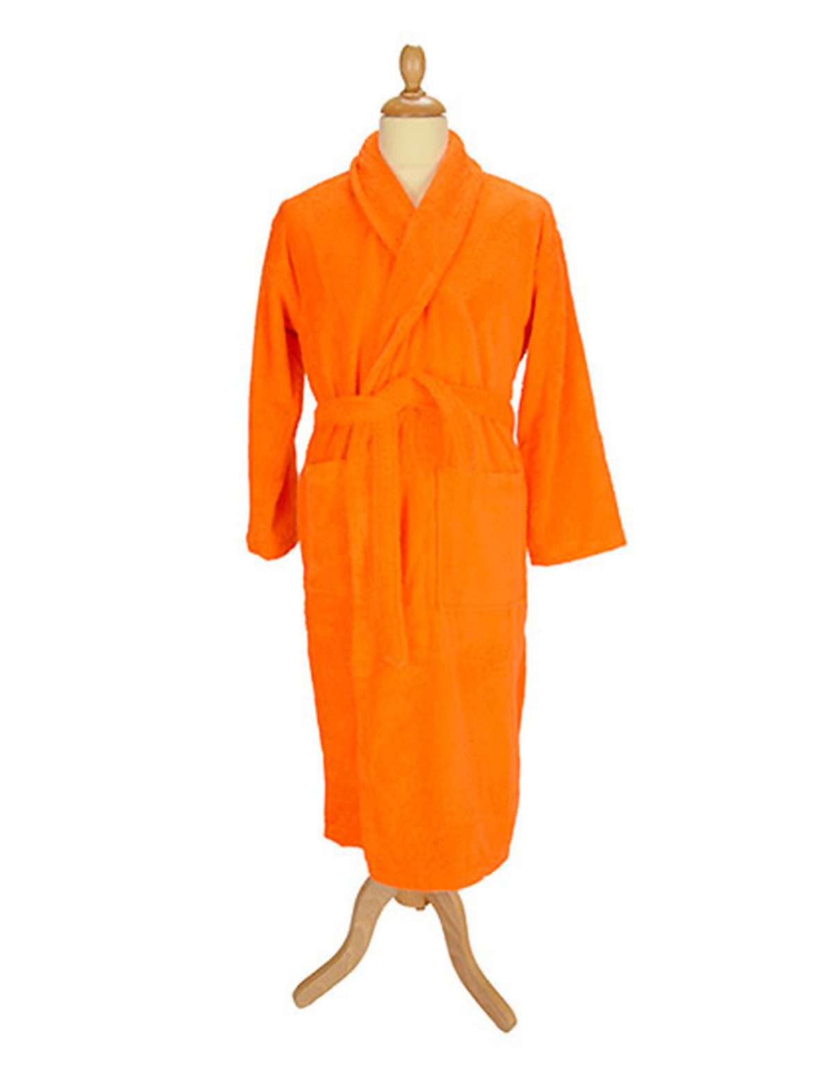 Bademantel Bathrobe Shawl Collar