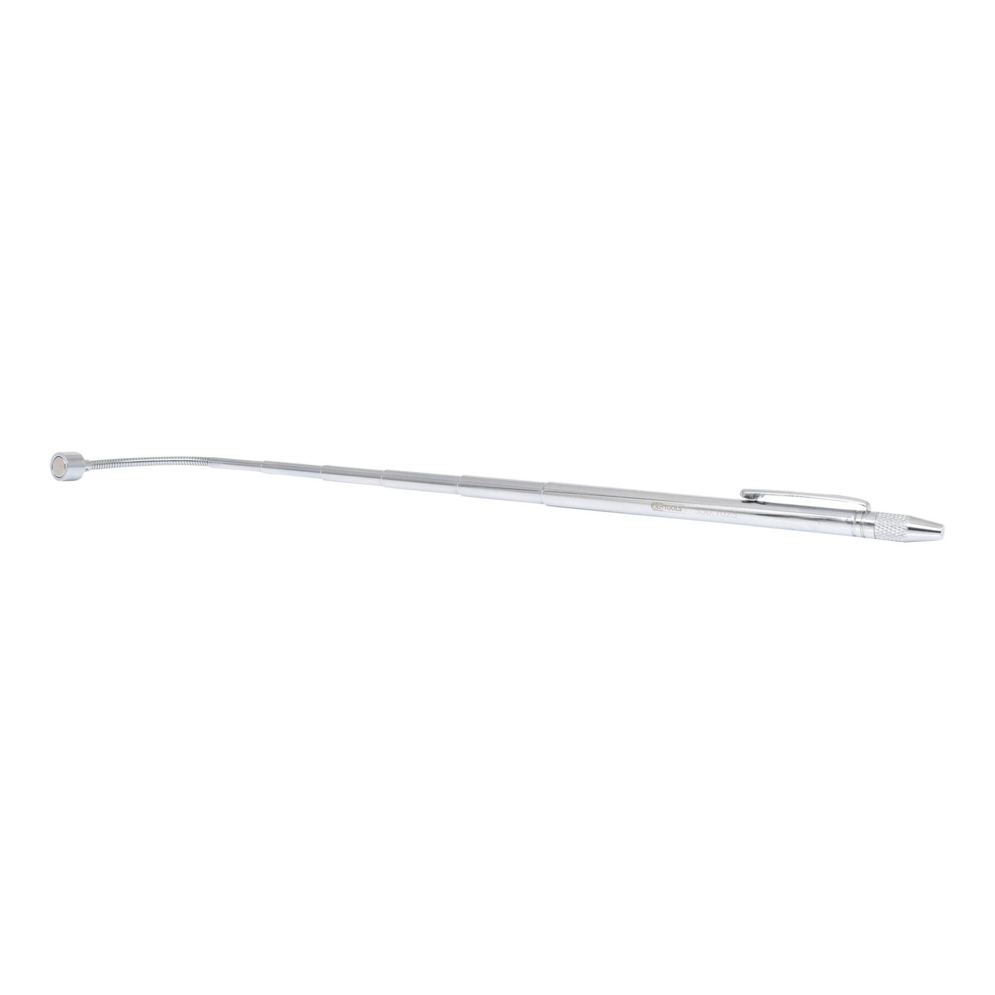 KS Tools Magnet KS Tools 2in1 Teleskop-Magnetheber mit Waschdüsen-Reinigungs- und