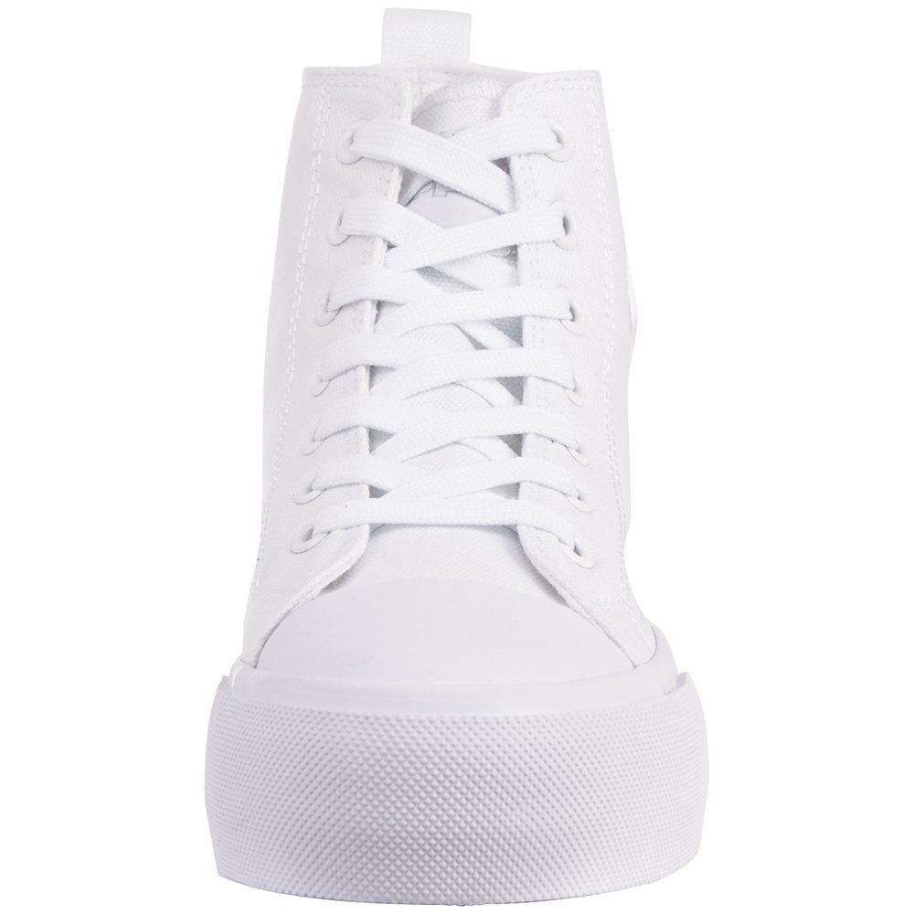 Kappa mit - white angesagter Plateau-Sohle Sneaker