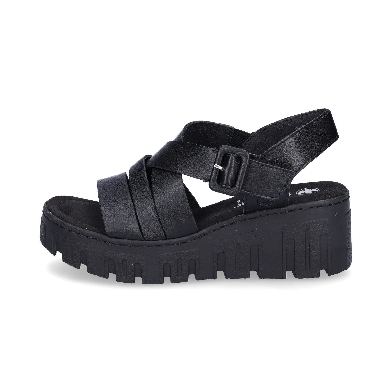 Rieker Rieker Damen Sandale schwarz Sandale günstig online kaufen