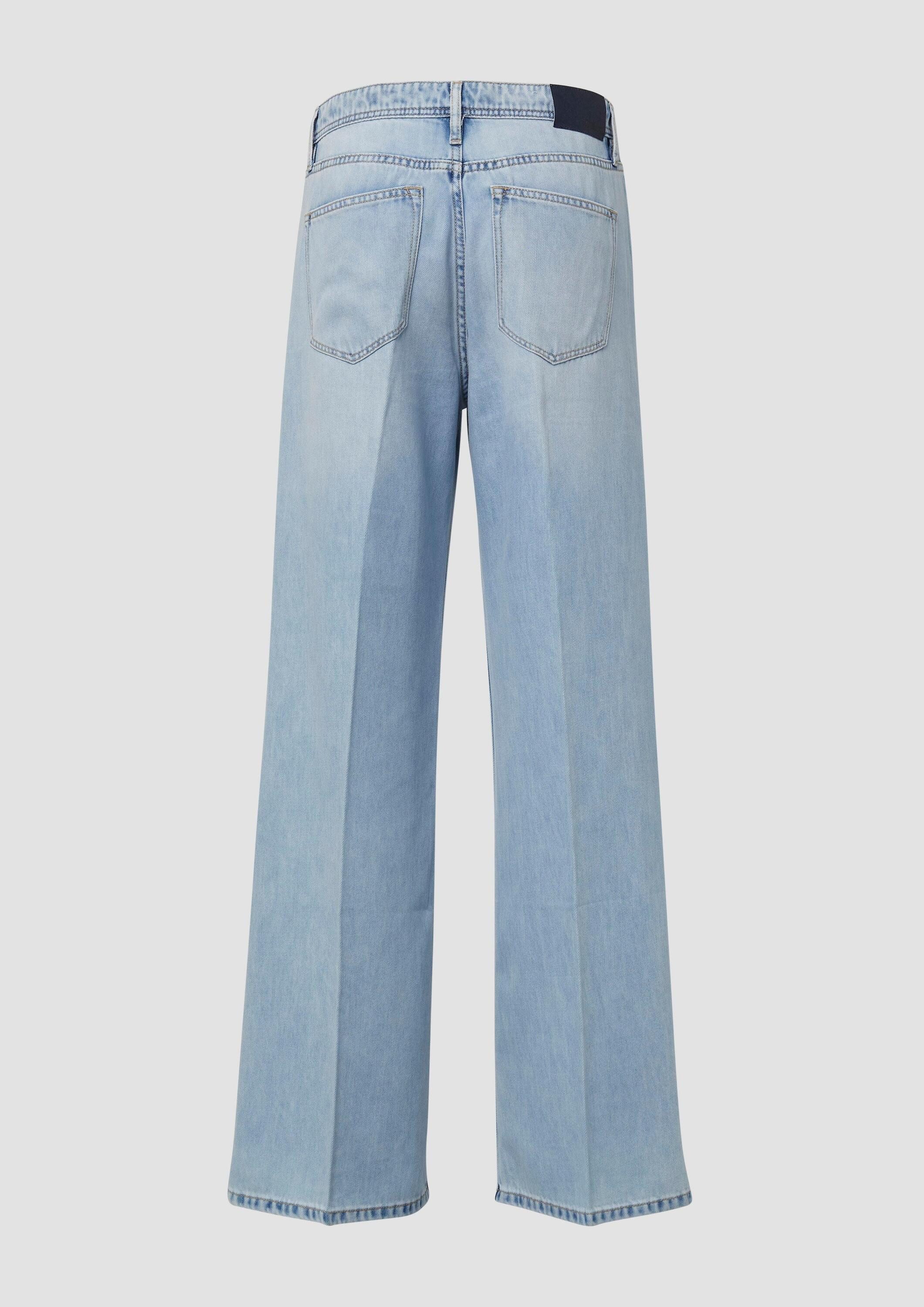 s.Oliver Weite Jeans Jeans-Hose SURI Jeans-Hose günstig online kaufen
