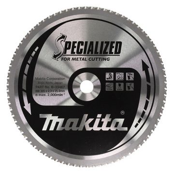 Makita Kreissägeblatt SPECIALIZED Kreissägeblatt für Metall 305 x 25,4 x 2,3 mm 78 Zähne