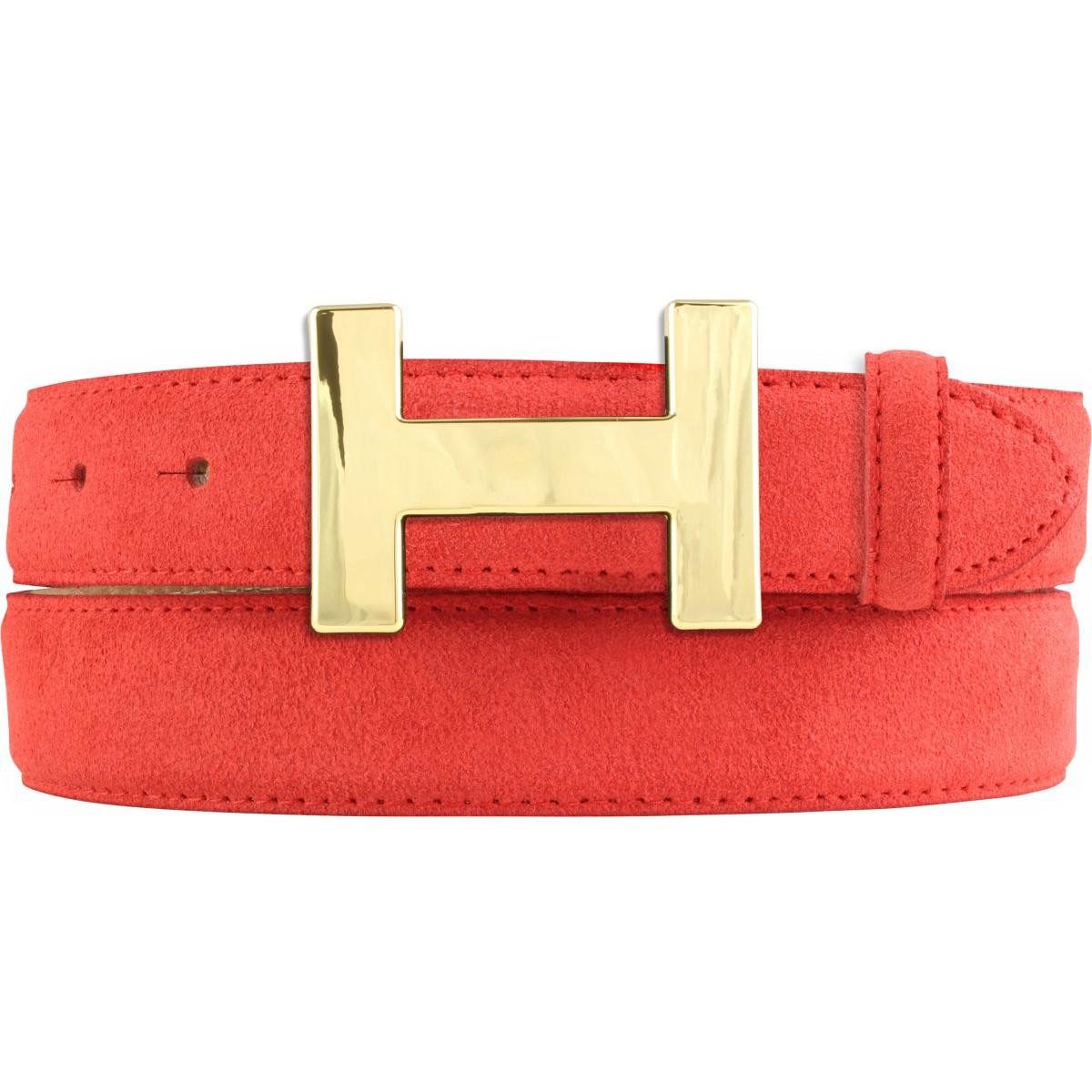 BELTINGER Ledergürtel Damen-Gürtel HELEN aus Veloursleder 3,0 cm - Velour-Ledergürtel für Da (1-St)