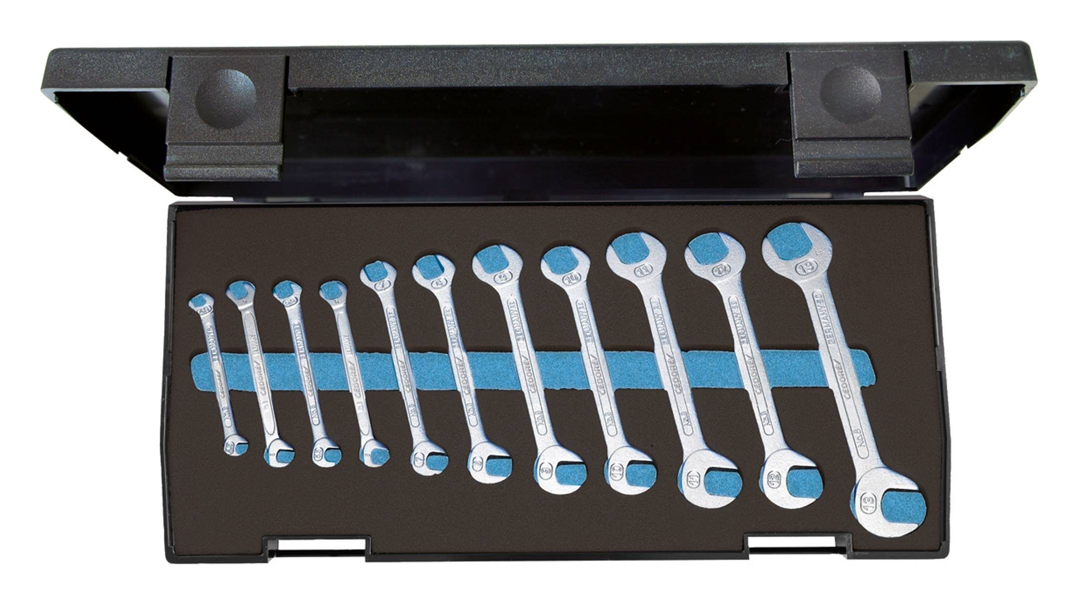 Gedore Maulschlüssel (11 4,5 - klein 13 mm Doppelmaulschlüssel-Satz 11tlg. St)