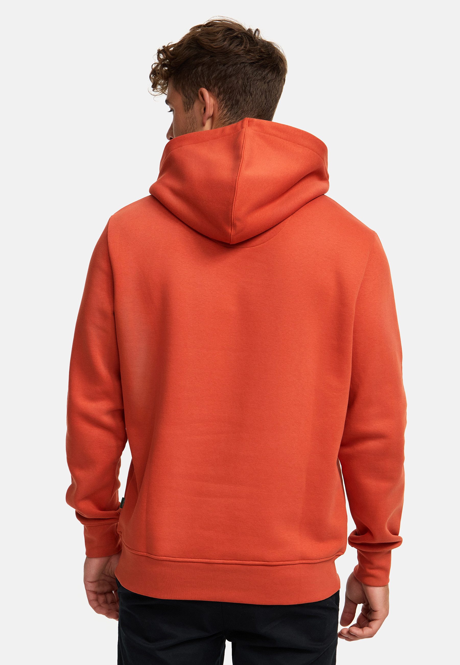 Kronstadt Hoodie Herren KSLars Sweatshirt Kapuze Herrenhoodie (Sweatshirt) Hoodie mit dezentem Logoprint auf der Brust