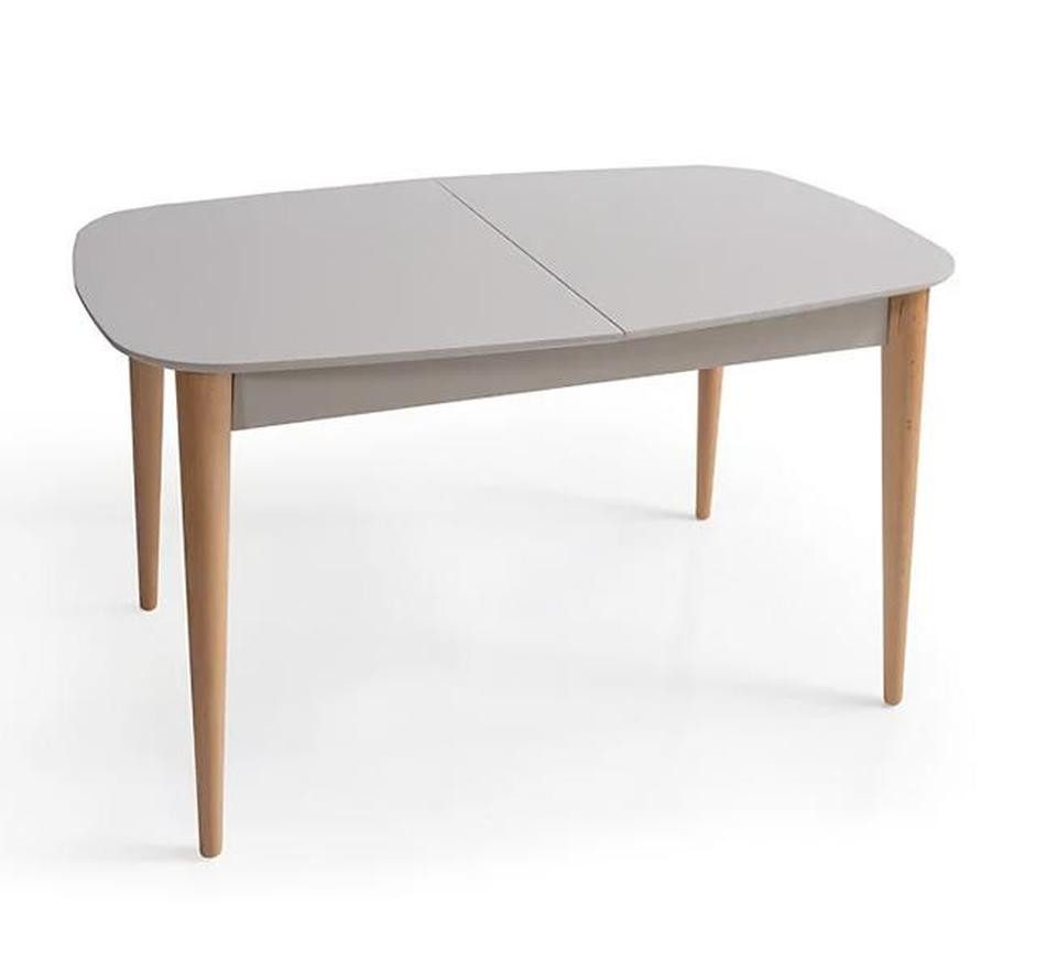 JVmoebel Esstisch Ausziehbarer Esstisch Küchentisch Holz Beige 160-220 cm, Made in Europe