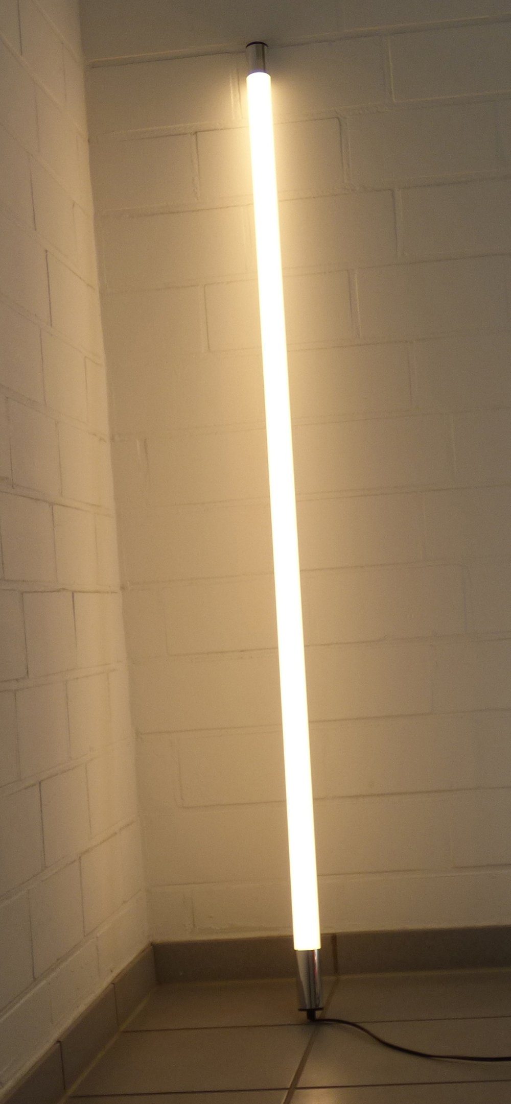 Satiniert Weiß, Außen LED 1,53m IP44 6873 Xenon / Wandleuchte LED, LED Neutral Weiß XENON Neutral Leuchtstab 2400 Lm