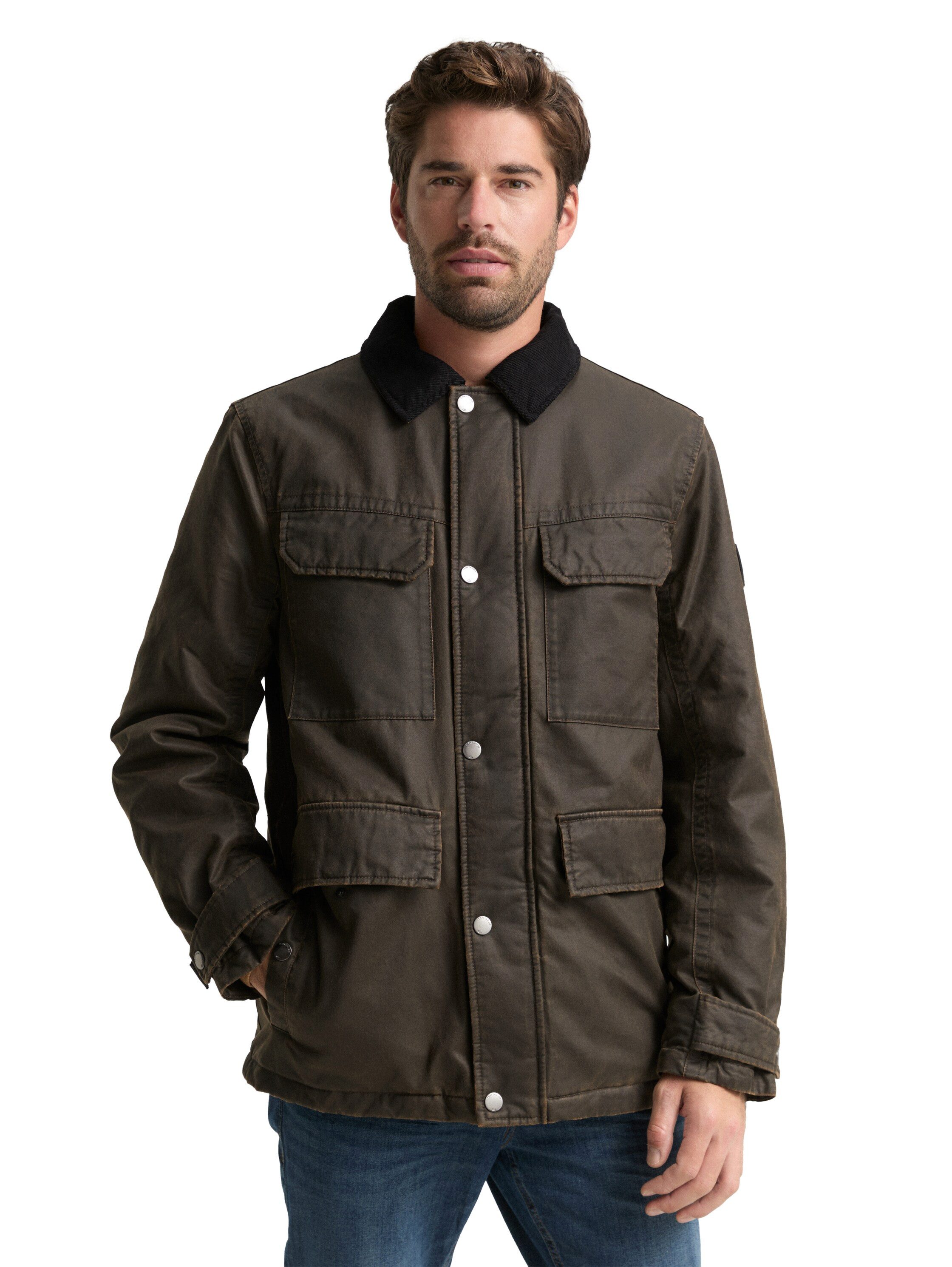TOM TAILOR Outdoorjacke mit verstellbarer Taille