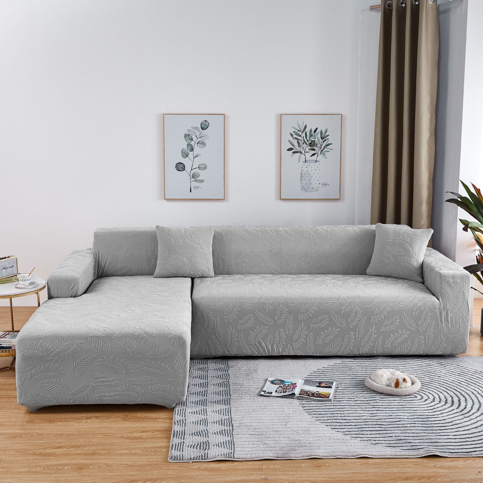 Coonoor Sofabezug Ecksofahusse Ecksofa Schonbezug L-Form, günstig online kaufen