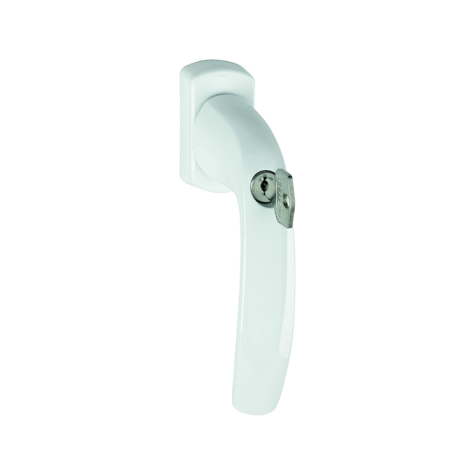 HOPPE Fenstergriff Hoppe Fenstergriff NY 0810S/U10 Alu.F9016 35mm abschl.