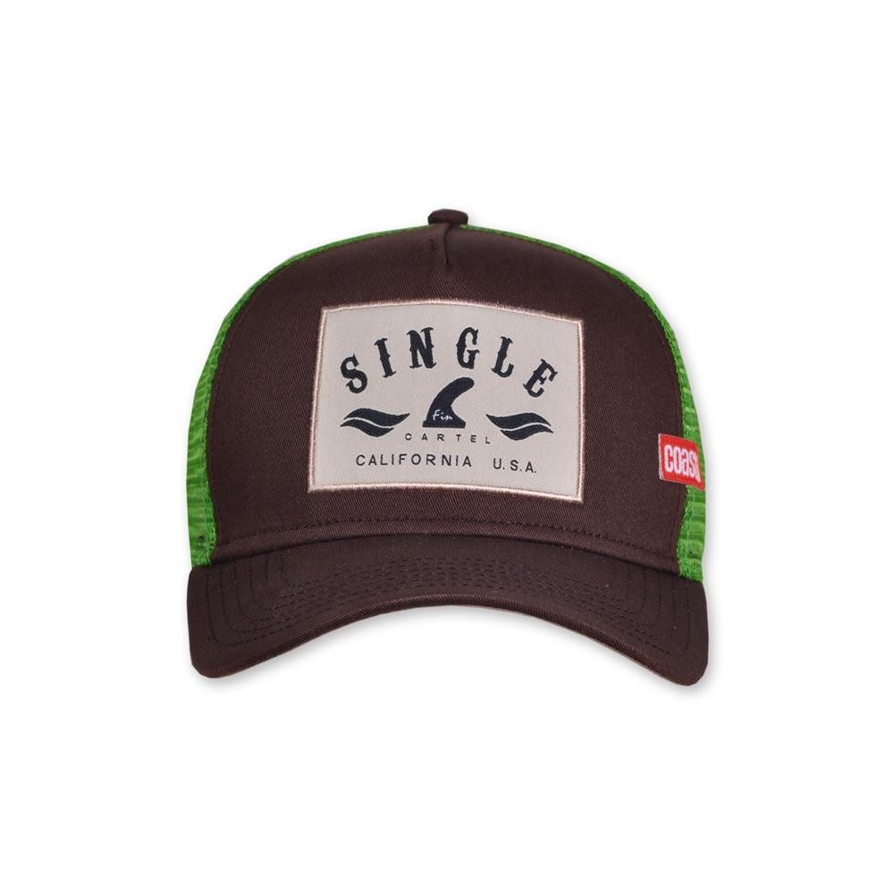 Coastal Trucker Cap COASTAL HFT Cap Single Fin Brown (Basecap, Meshcap, Tru günstig online kaufen