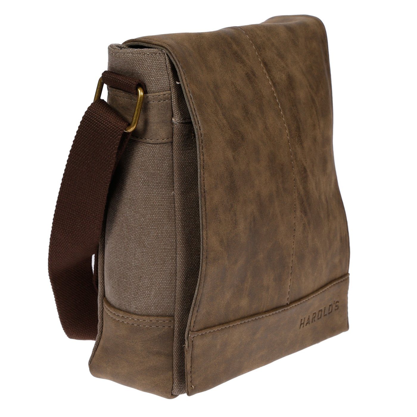 Christian Wippermann Henkeltasche Canvas Herren Damen Umhängetasche Schultertasche (1 tlg)