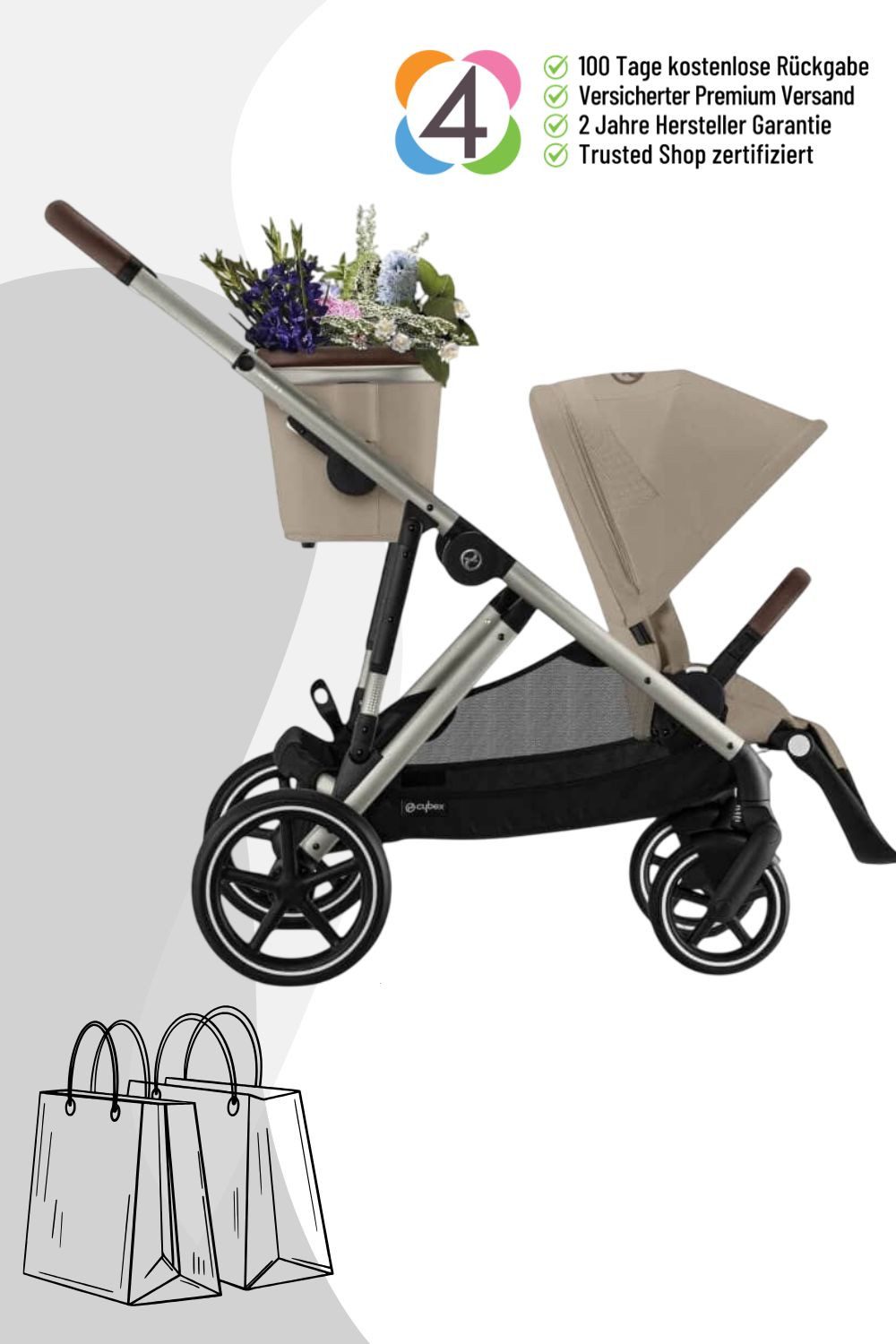 Cybex Kombi-Kinderwagen Gazelle S