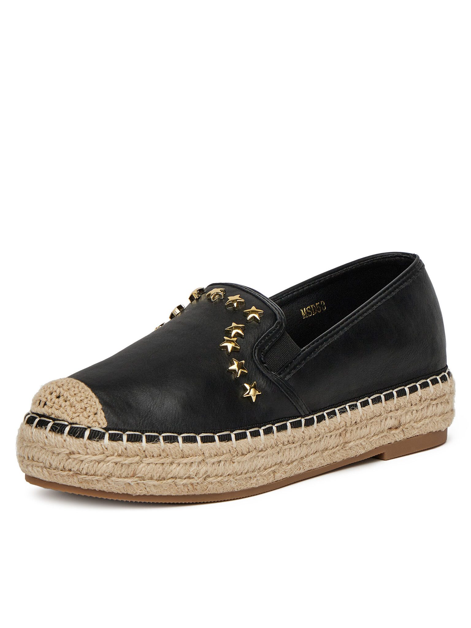 DeeZee Deezee Damen Espadrilles Schwarz MSD53 Espadrille