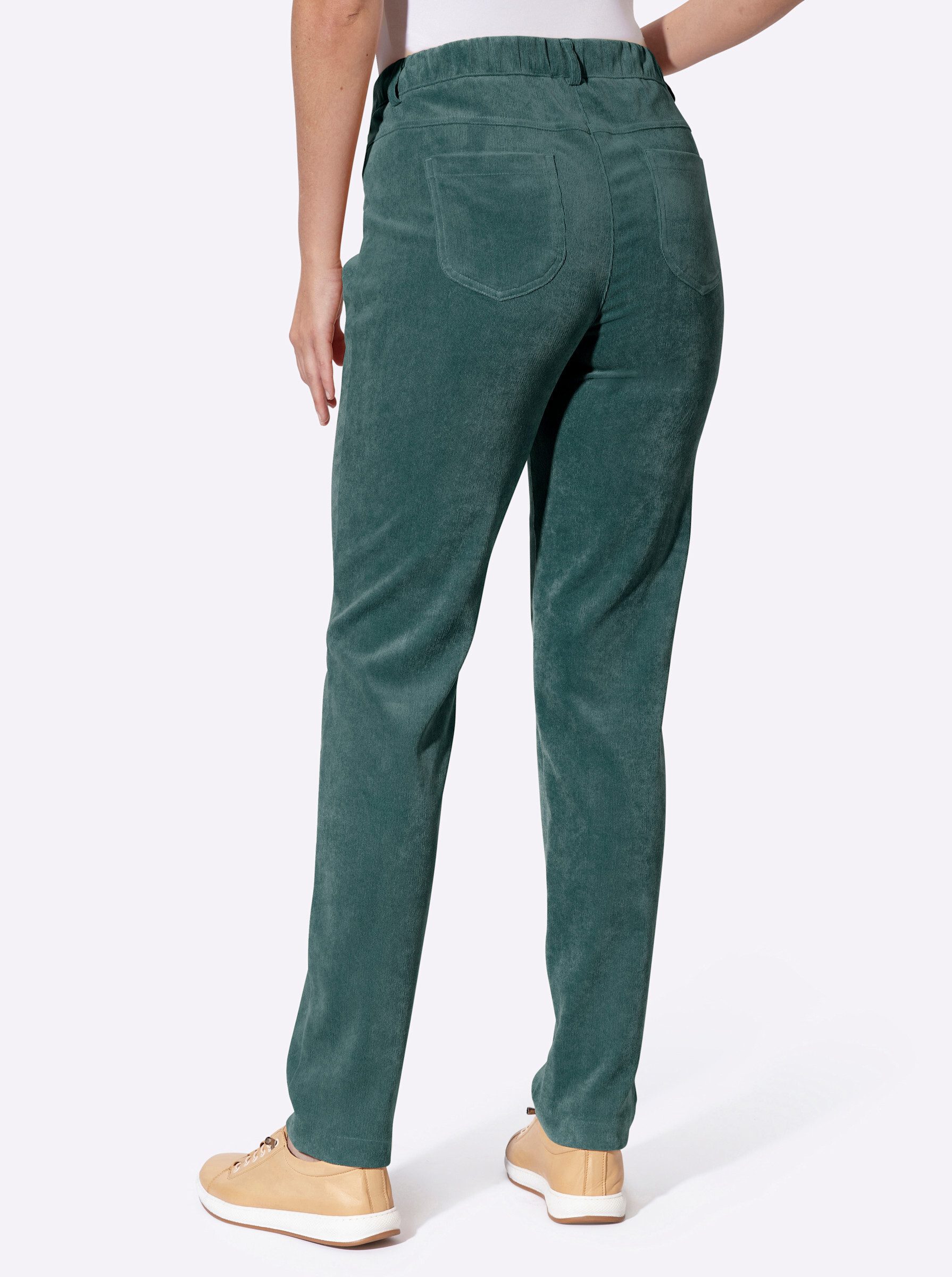 Sieh an! Jerseyhose Cord-Hose komfortabel – Bild 2 von 5