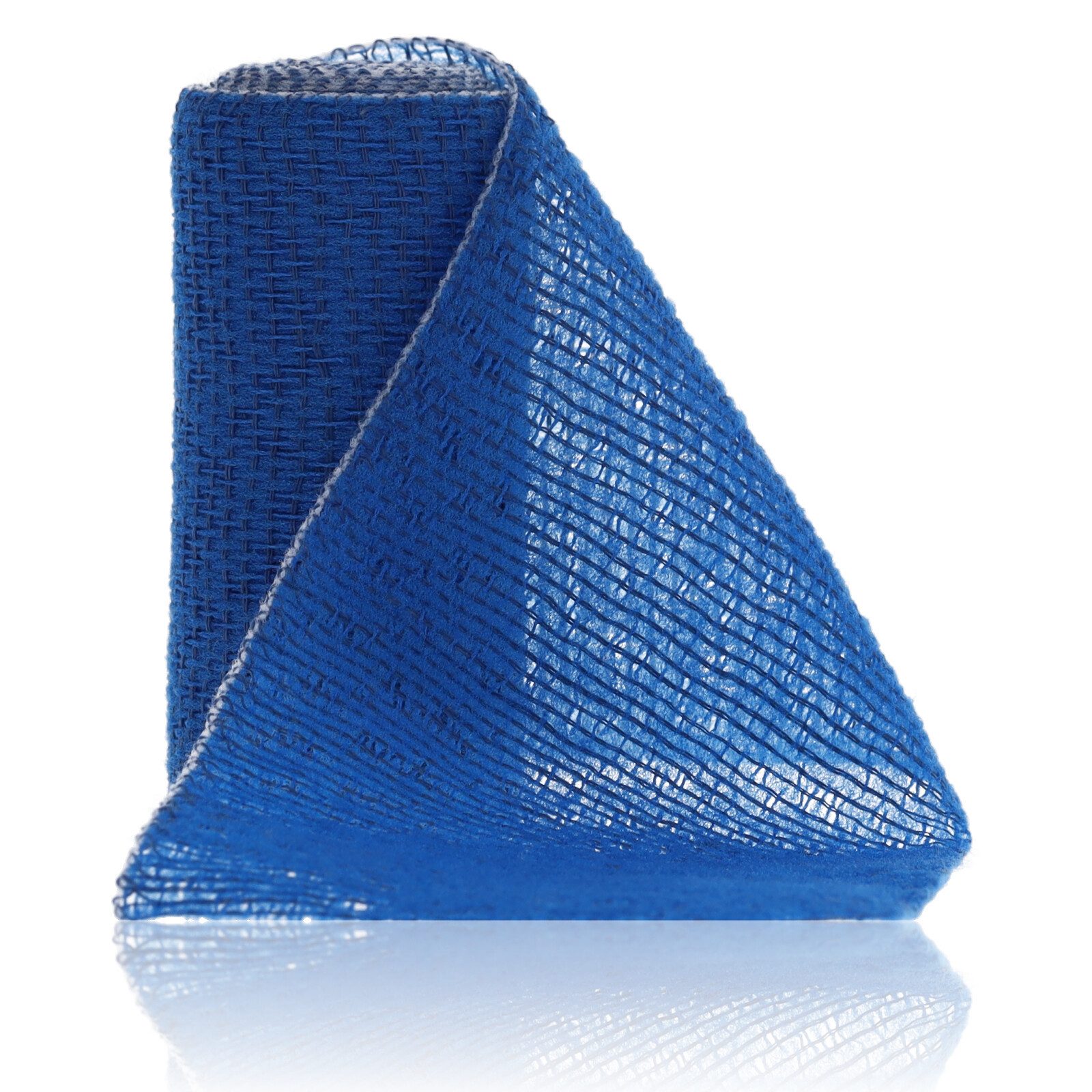 Holthaus Medical Bandage Ypsifix color Fixierbinde 8cm x 4m blau (1-tlg., flexibel & hautverträglich), Weiche, anschmiegsame Mullbinde zur Fixierung