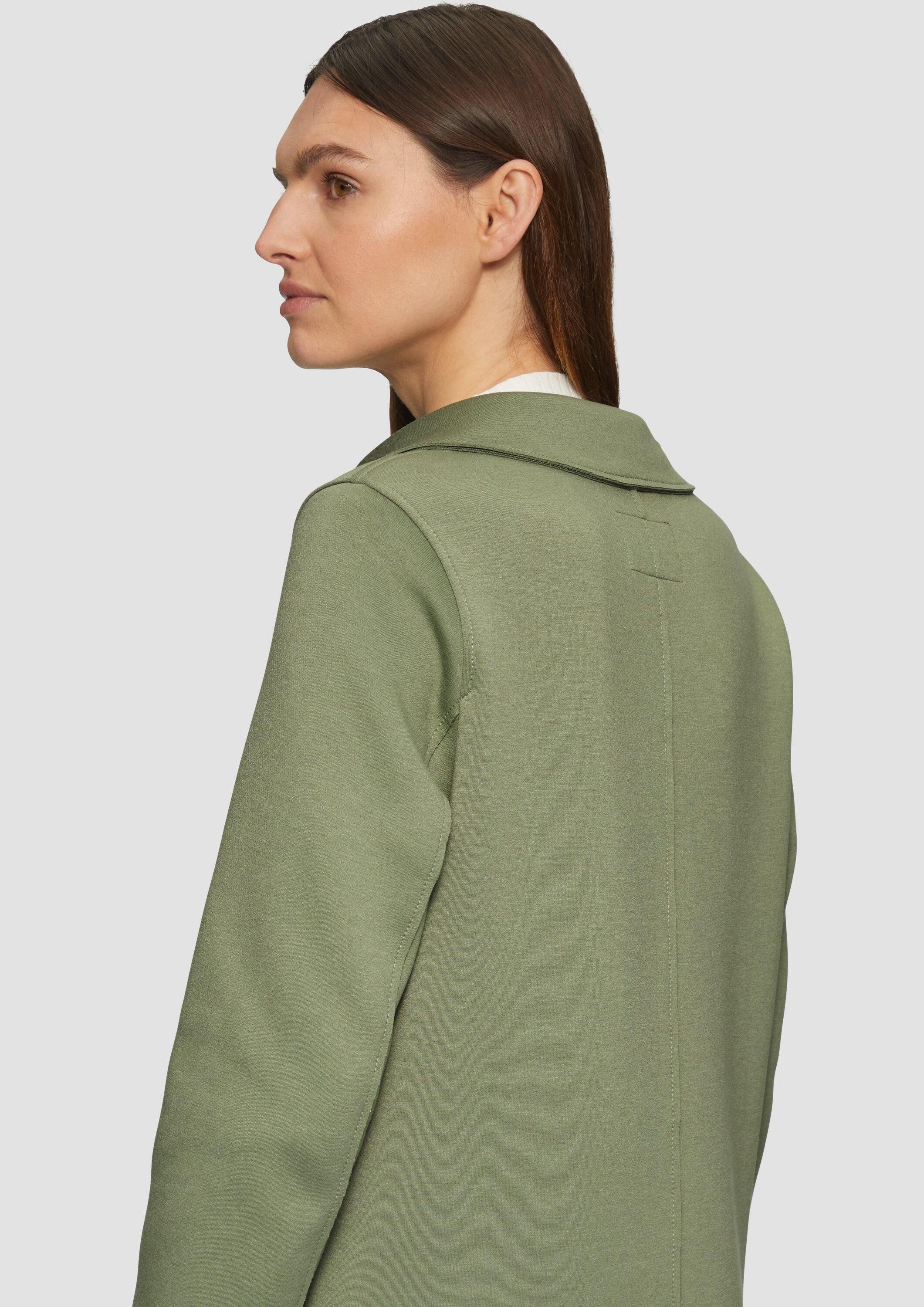 s.Oliver Funktionsmantel Outdoor-Mantel Scubamantel mit abnehmbarer Kapuze