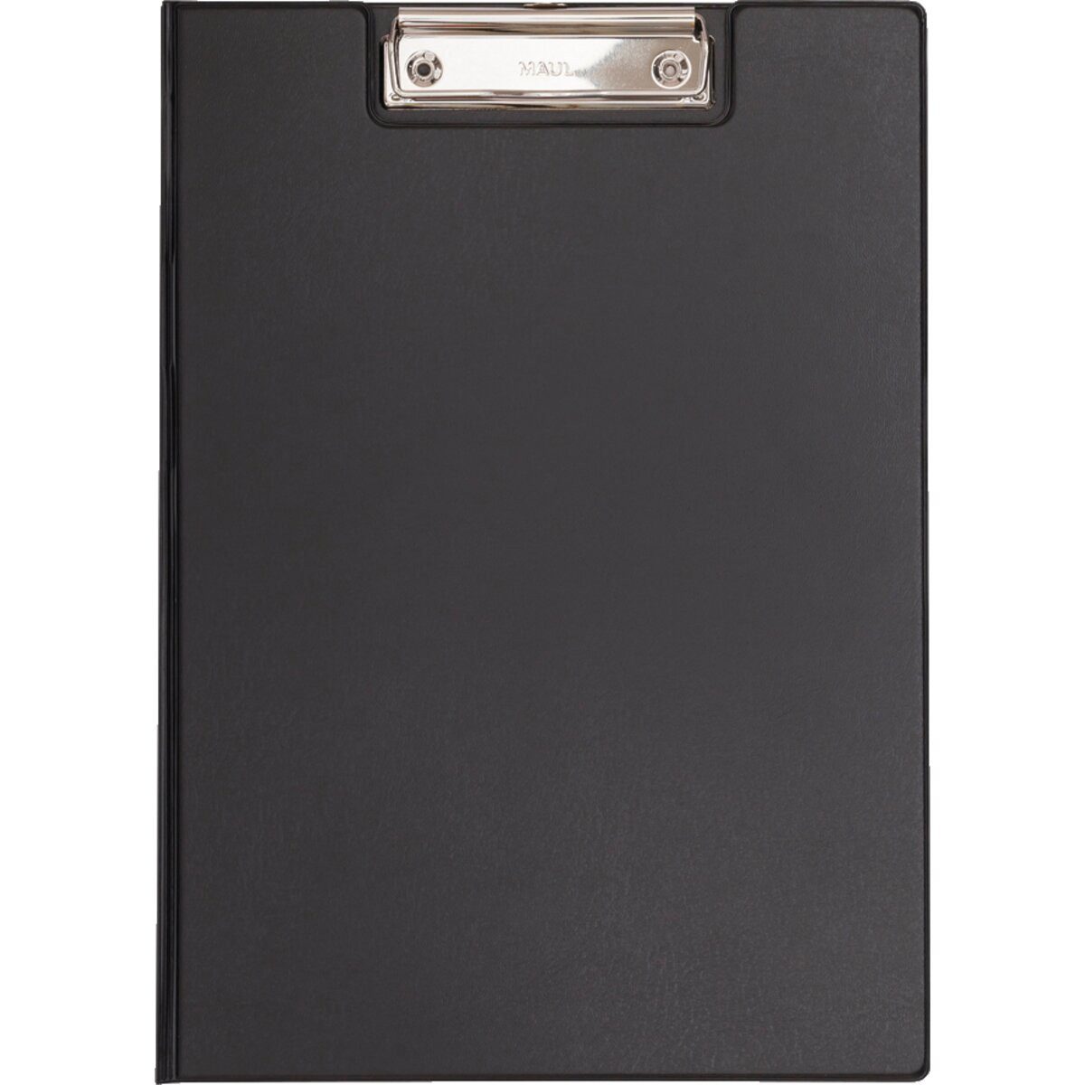 MAUL Schreibmappe Schreibmappe MAULpoly A4hoch schwarz PP-Folienüberzug Klemmweite 8mm