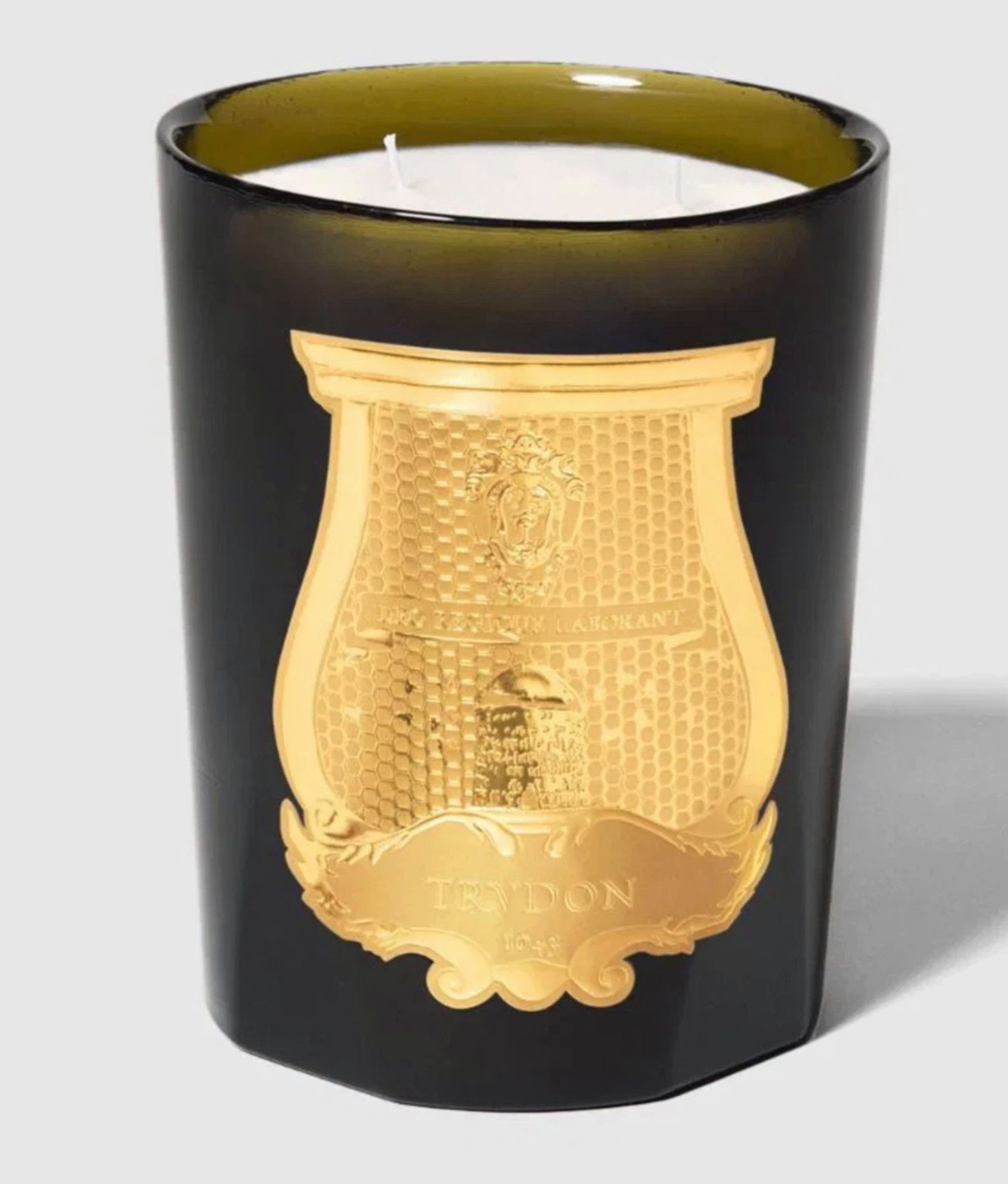 Cire Trudon Duftkerze SOLIS REX Schloss Versailles Duft Kerze 120 Std Brenndauer 800g (1-tlg), Handmade Glasbehälter mit goldener Trudon-Plakette