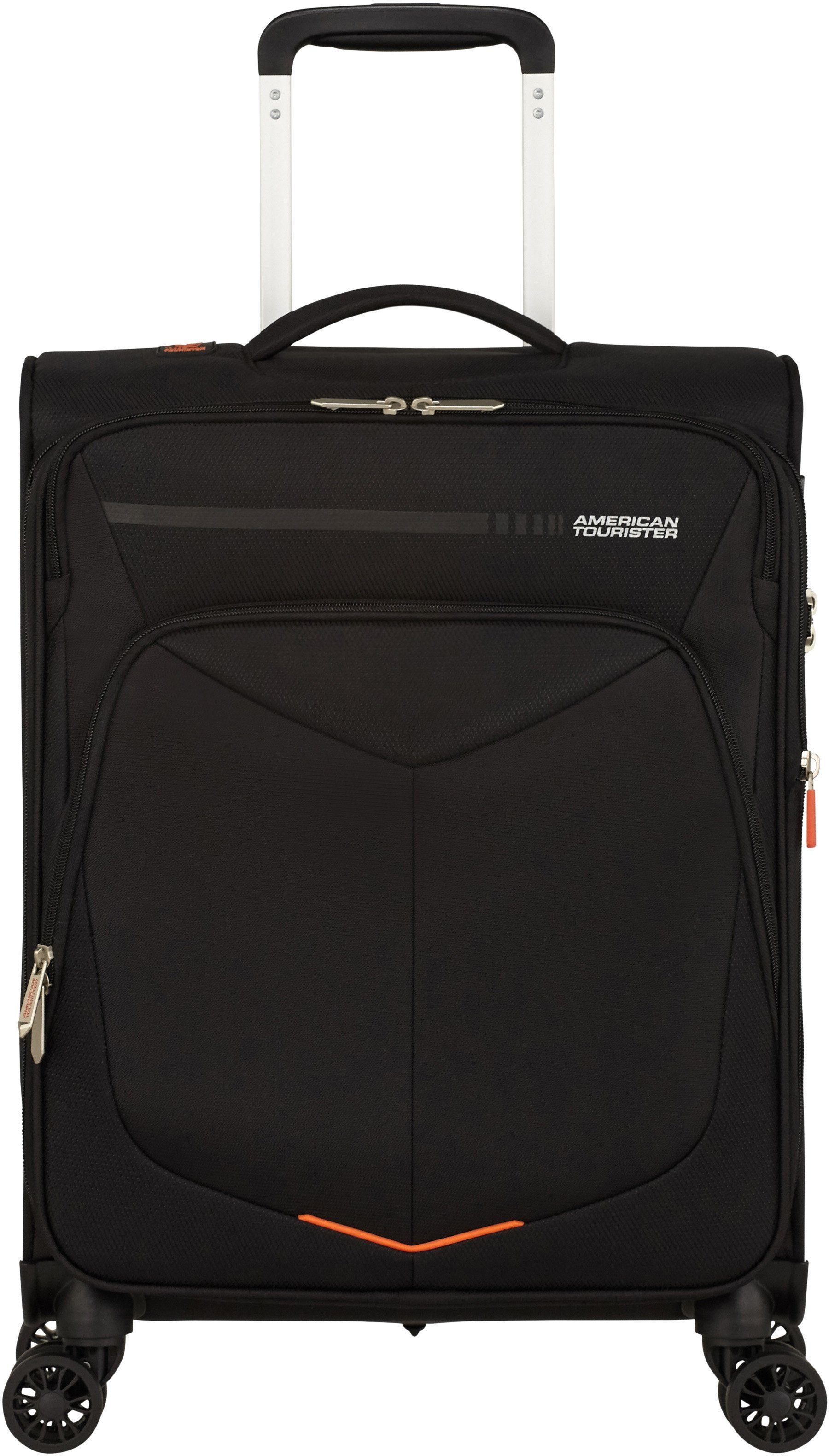 American Tourister® Weichgepäck-Trolley Summerfunk, 55 cm, 4 Rollen, mit Volumenerweiterung Black | Weichschalenkoffer