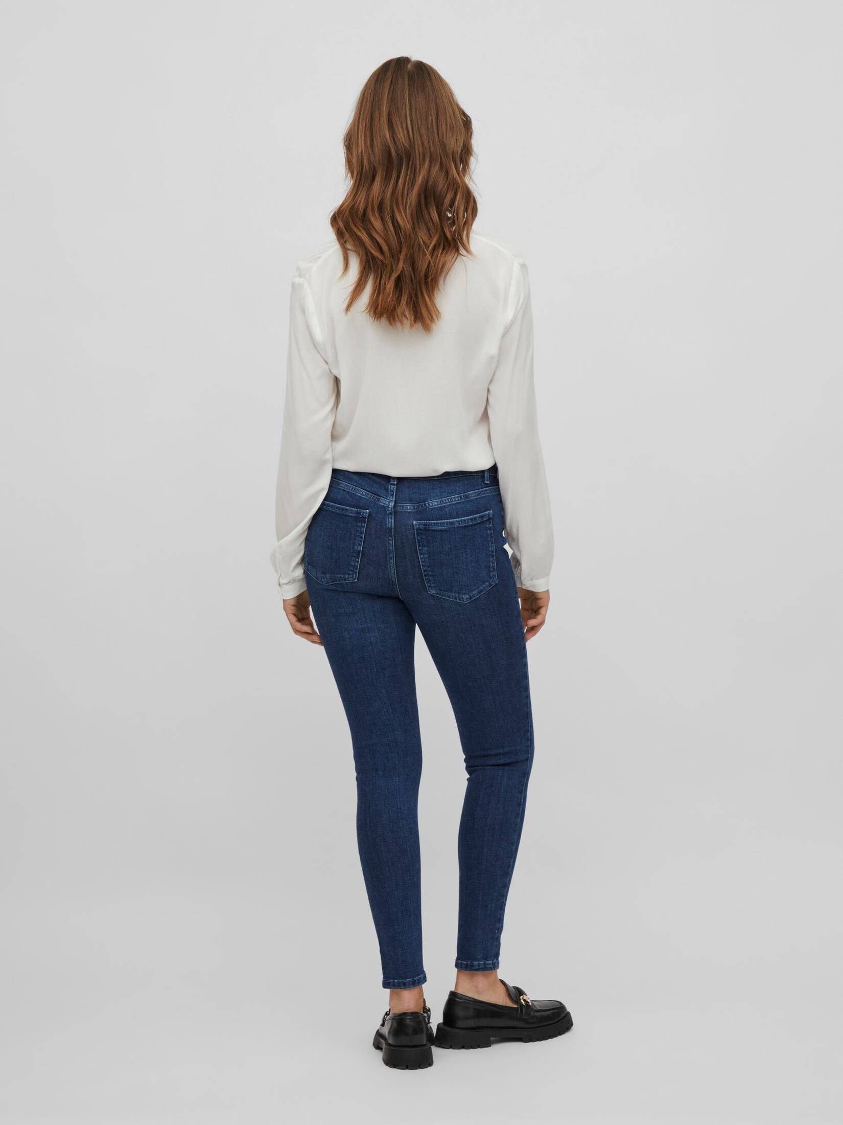 Vila RW Jeans (1-tlg) 5-Pocket-Jeans MBD IT VISKINNIE Damen