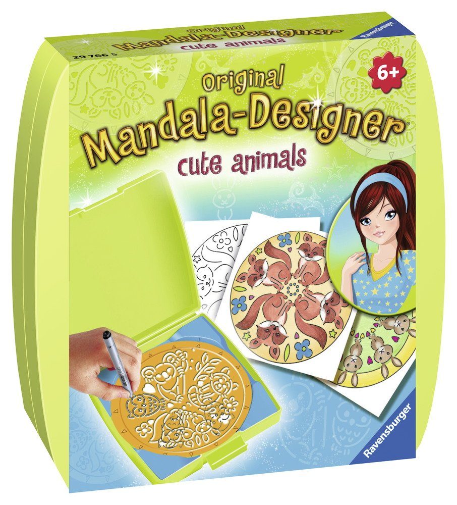 Ravensburger Mandala Ravensburger Creation Mandala Designer Mini Cute Animals 29766