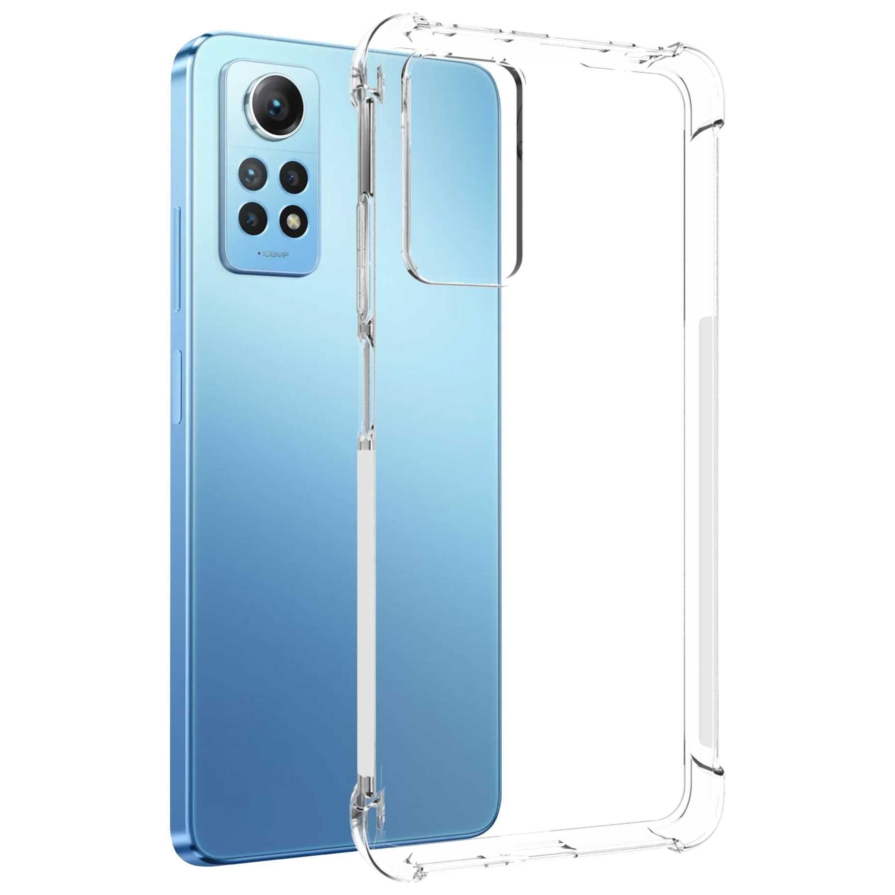 mtb more energy Smartphone-Hülle Clear Armor Case für Xiaomi Redmi Note 12 Pro 4G (6.67), Transparente TPU Schutzhülle Case Backcover mit Anti-Shock Verstärkung