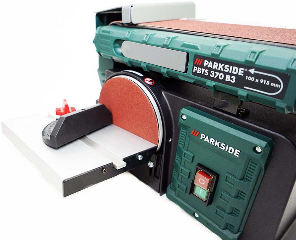 Parkside Bandschleifer Tellerschleifer PBTS 370 B2, 370W