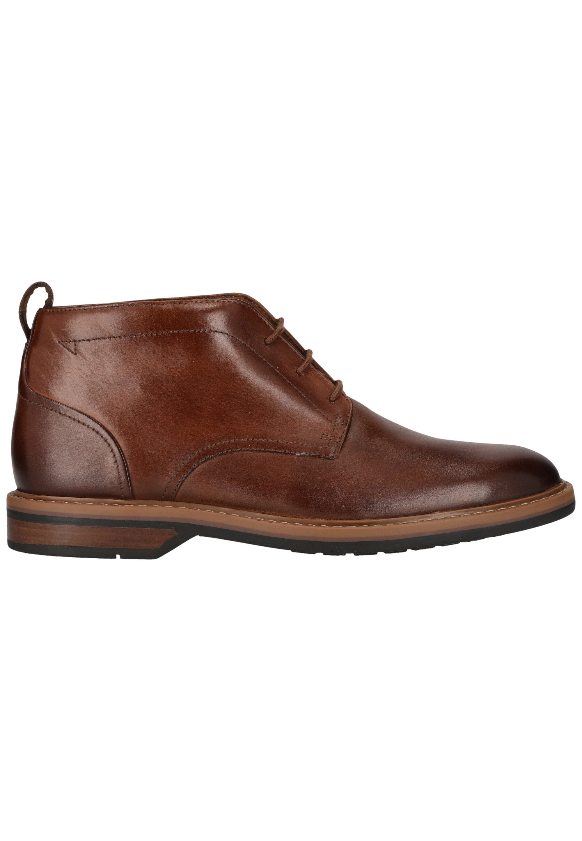 Clarks Aldwin Chukka Schnürschuh mit griffiger Sohle