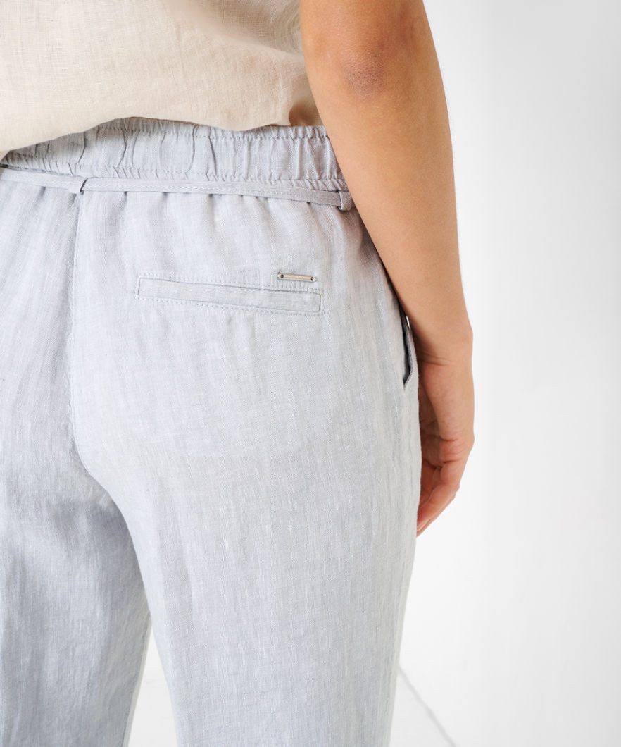Brax Stretch-Jeans BRAX FARINA grey melange 9834620 71-2208-09 - PURE LINEN
