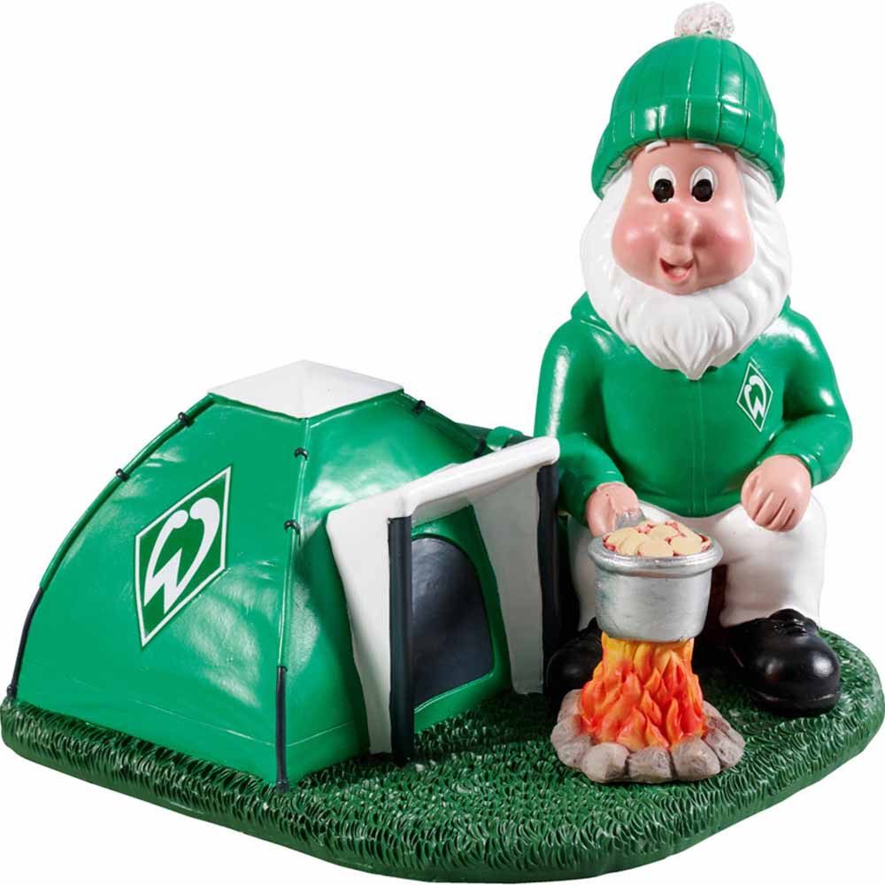 Werder Bremen Gartenzwerg SV Werder Bremen Gartenzwerg Camping günstig online kaufen